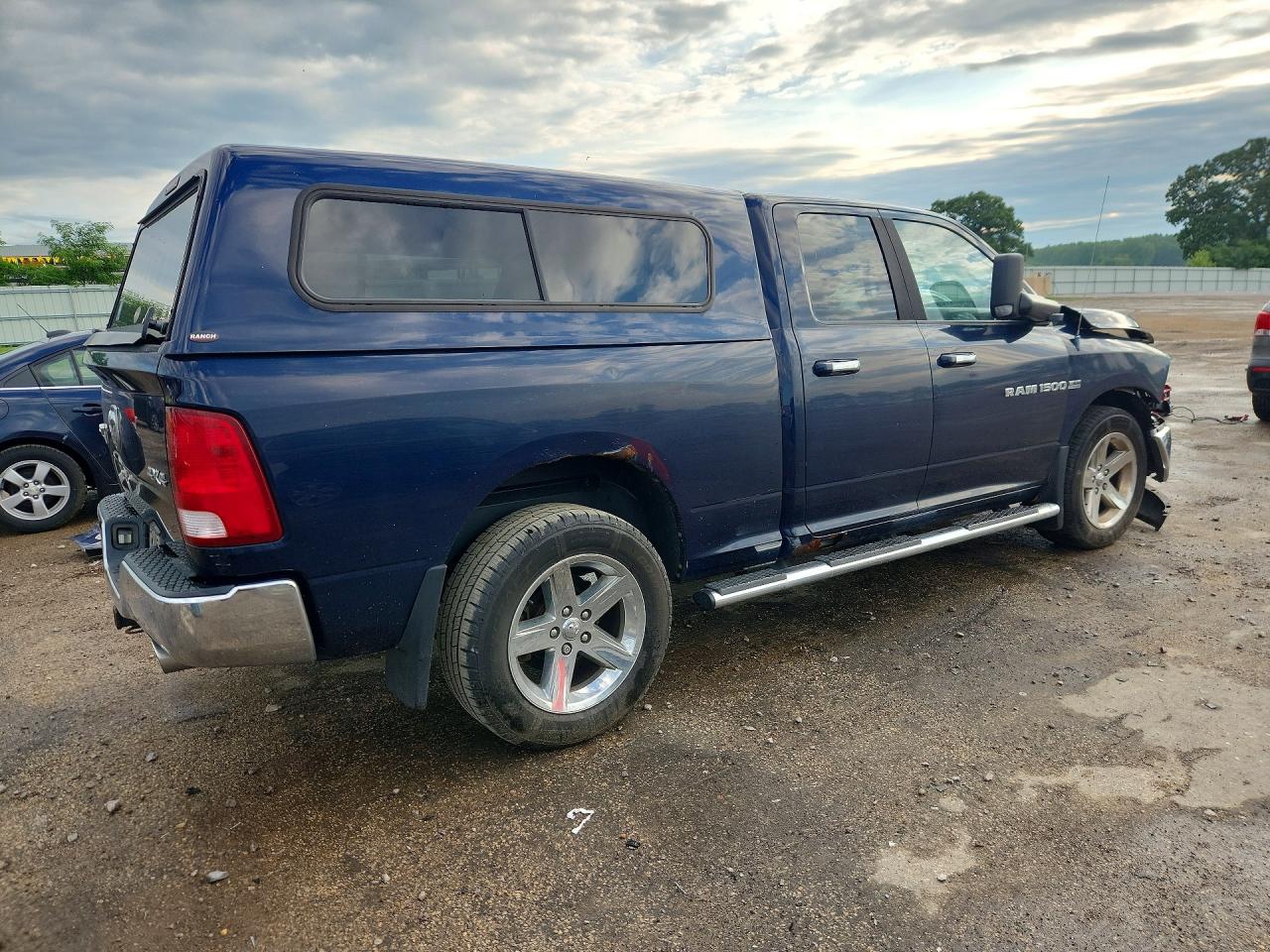 2012 Dodge Ram 1500 Slt Синий vin: 1C6RD7GT2CS161227