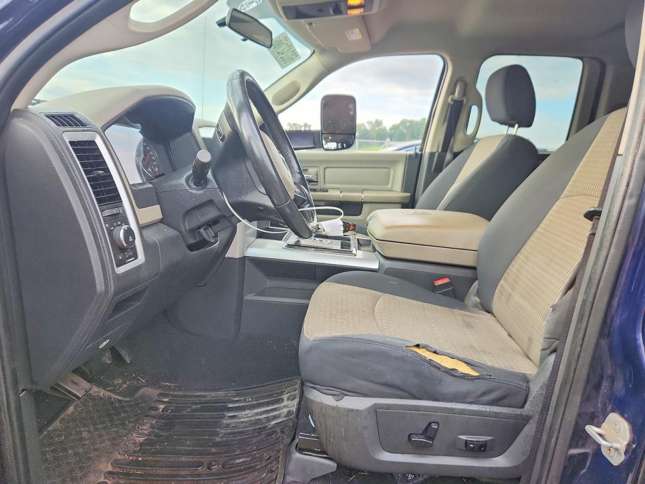 2012 Dodge Ram 1500 Slt Синий vin: 1C6RD7GT2CS161227