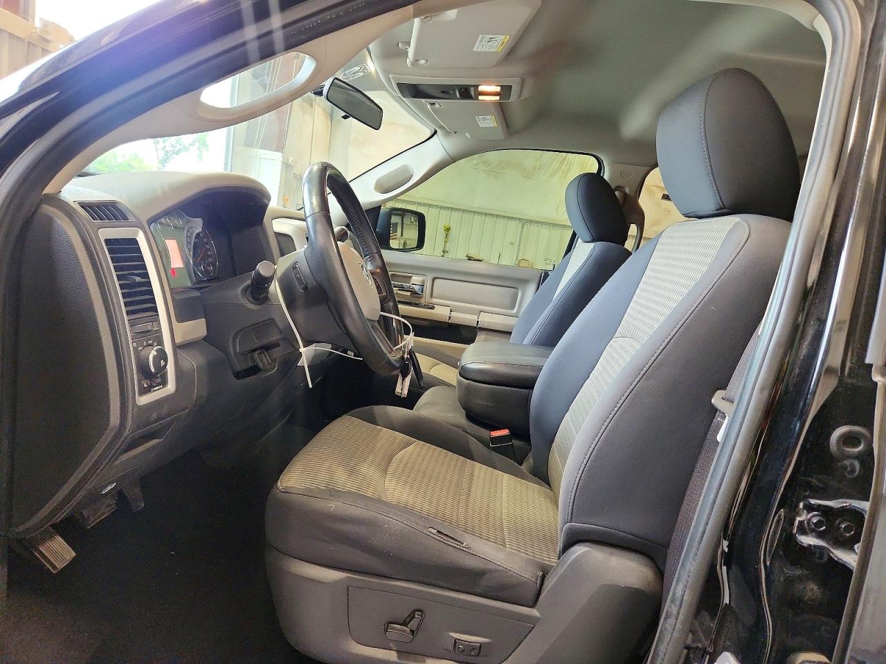 2012 Dodge Ram 1500 Slt Black vin: 1C6RD7GT3CS162127