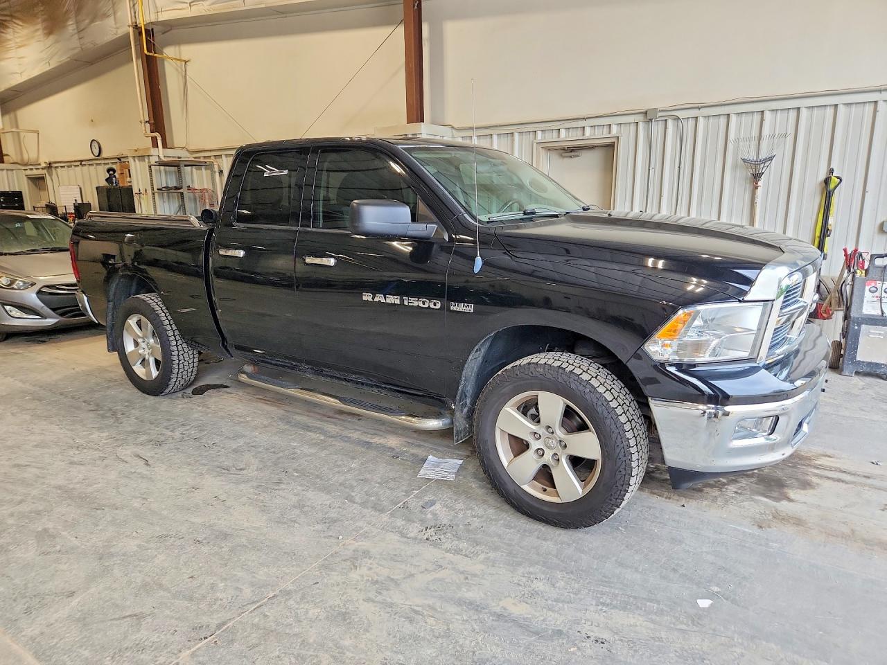 2012 Dodge Ram 1500 Slt Black vin: 1C6RD7GT3CS162127
