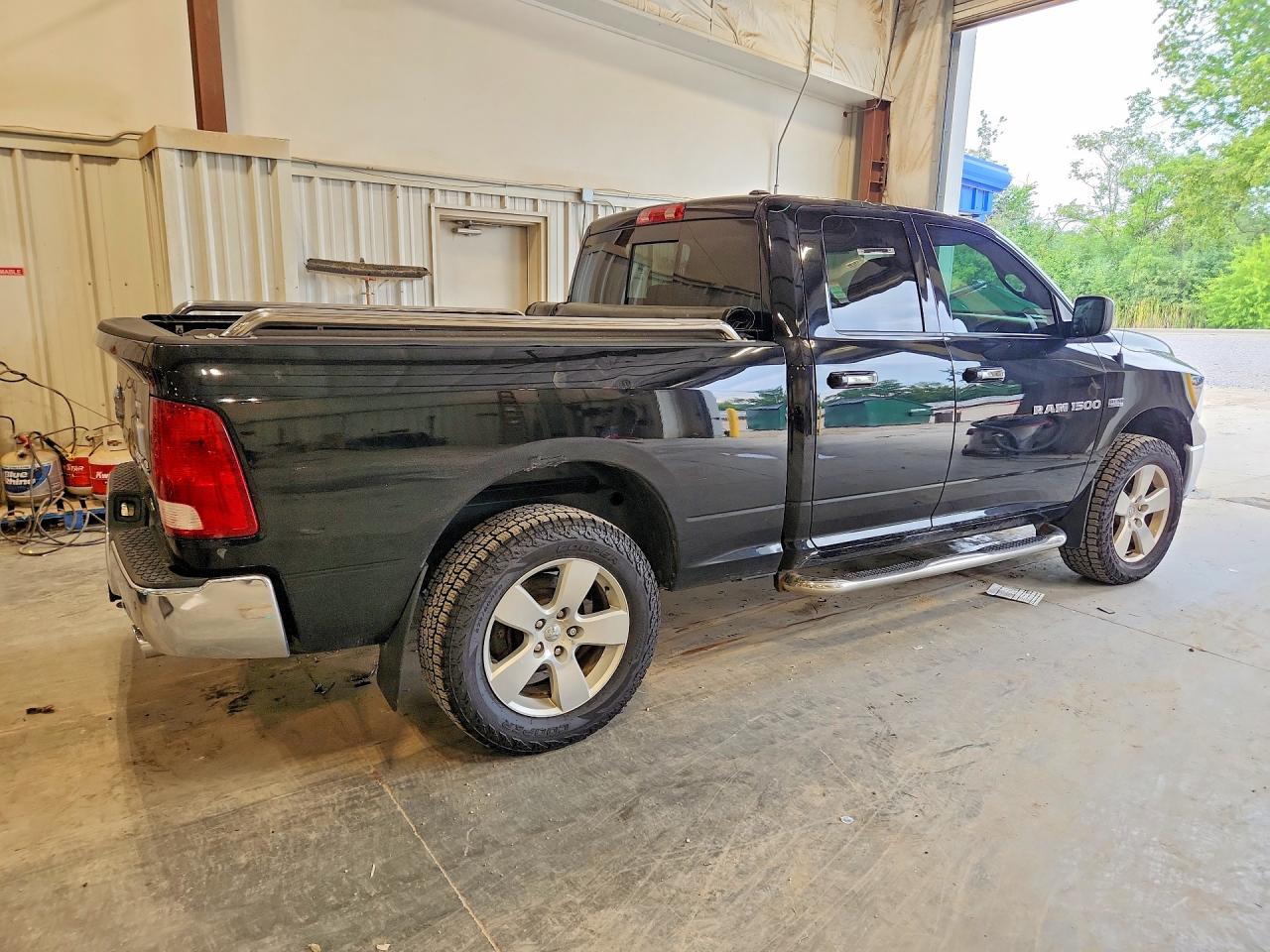 2012 Dodge Ram 1500 Slt Black vin: 1C6RD7GT3CS162127