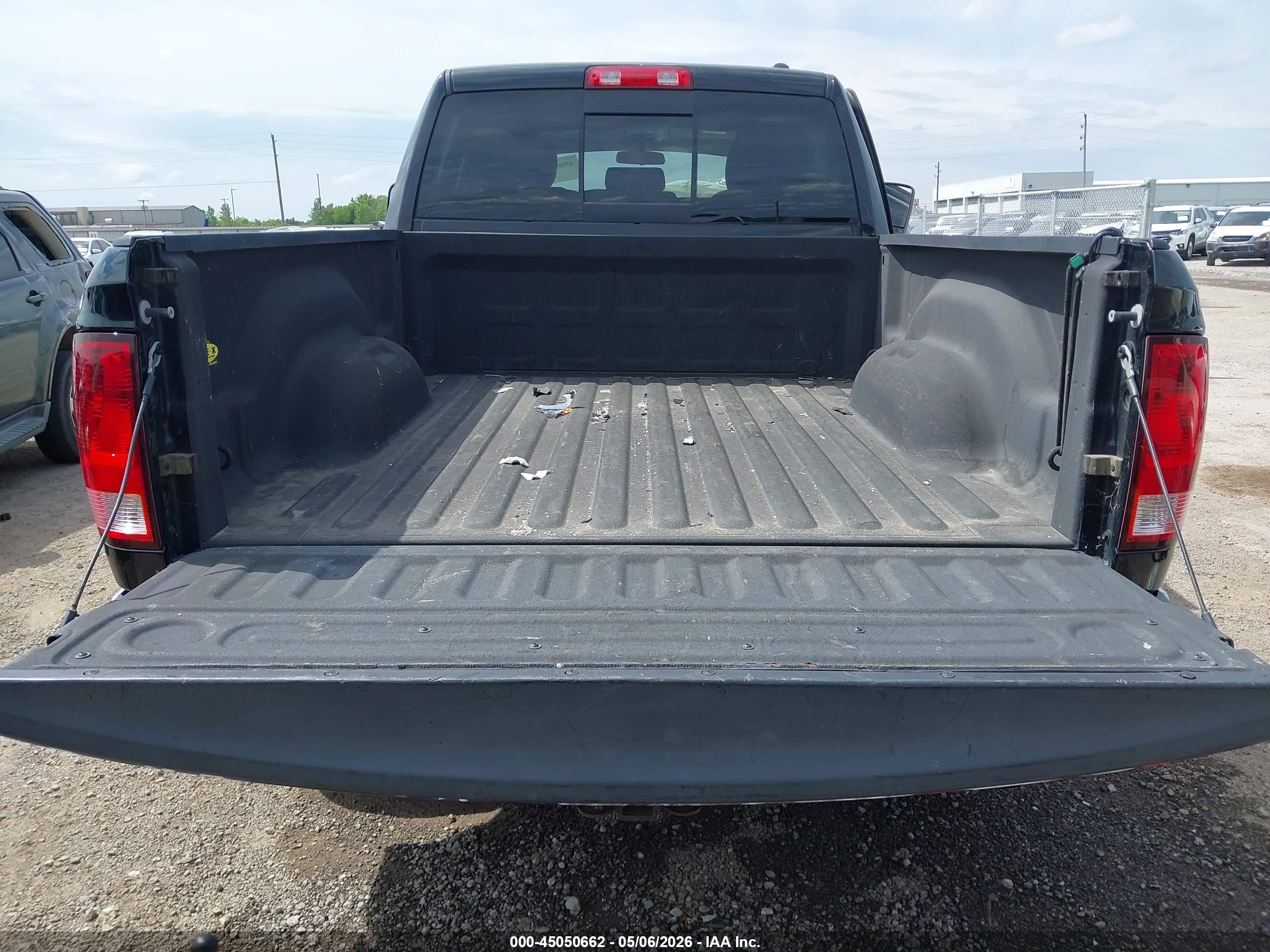 2012 Ram 1500 Slt Black vin: 1C6RD7GT4CS251947