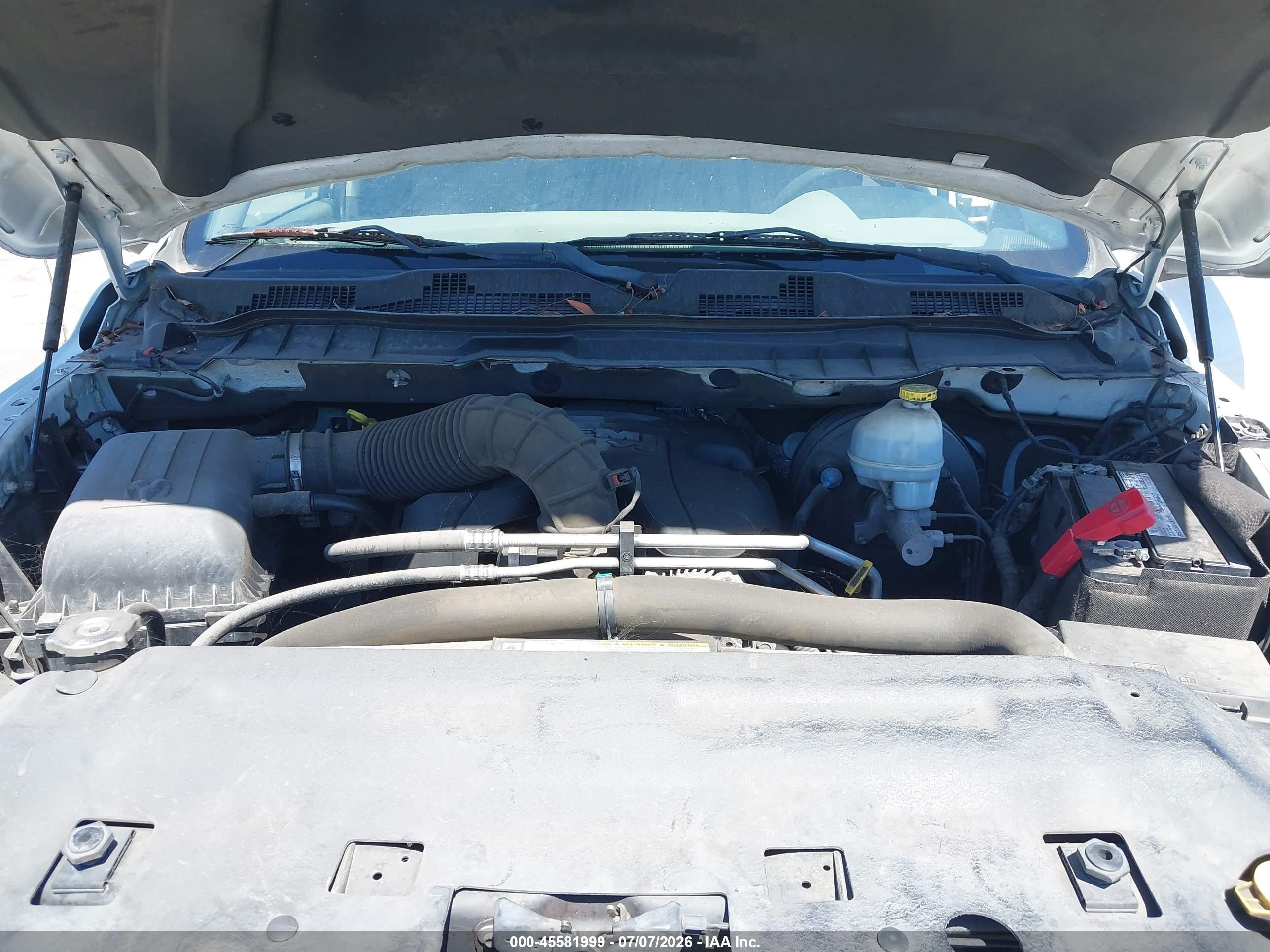 2012 Ram 1500 Big Horn Белый vin: 1C6RD7GT5CS124608