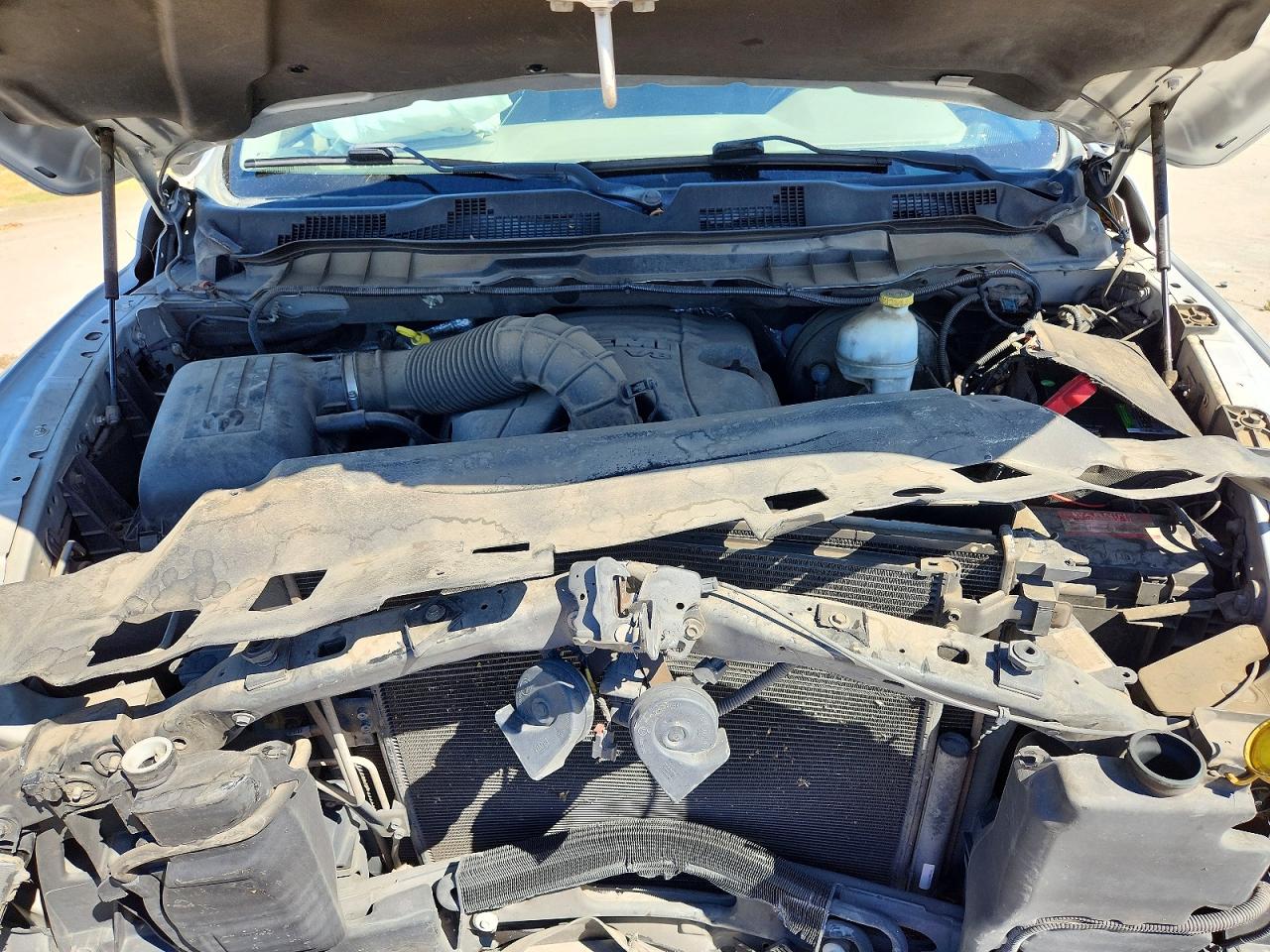 2012 Dodge Ram 1500 Slt Silver vin: 1C6RD7GT5CS146740