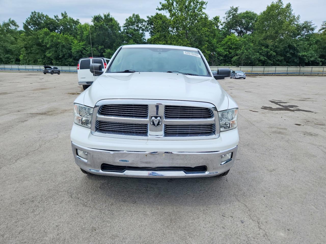 2012 Dodge Ram 1500 Slt White vin: 1C6RD7GT5CS272502