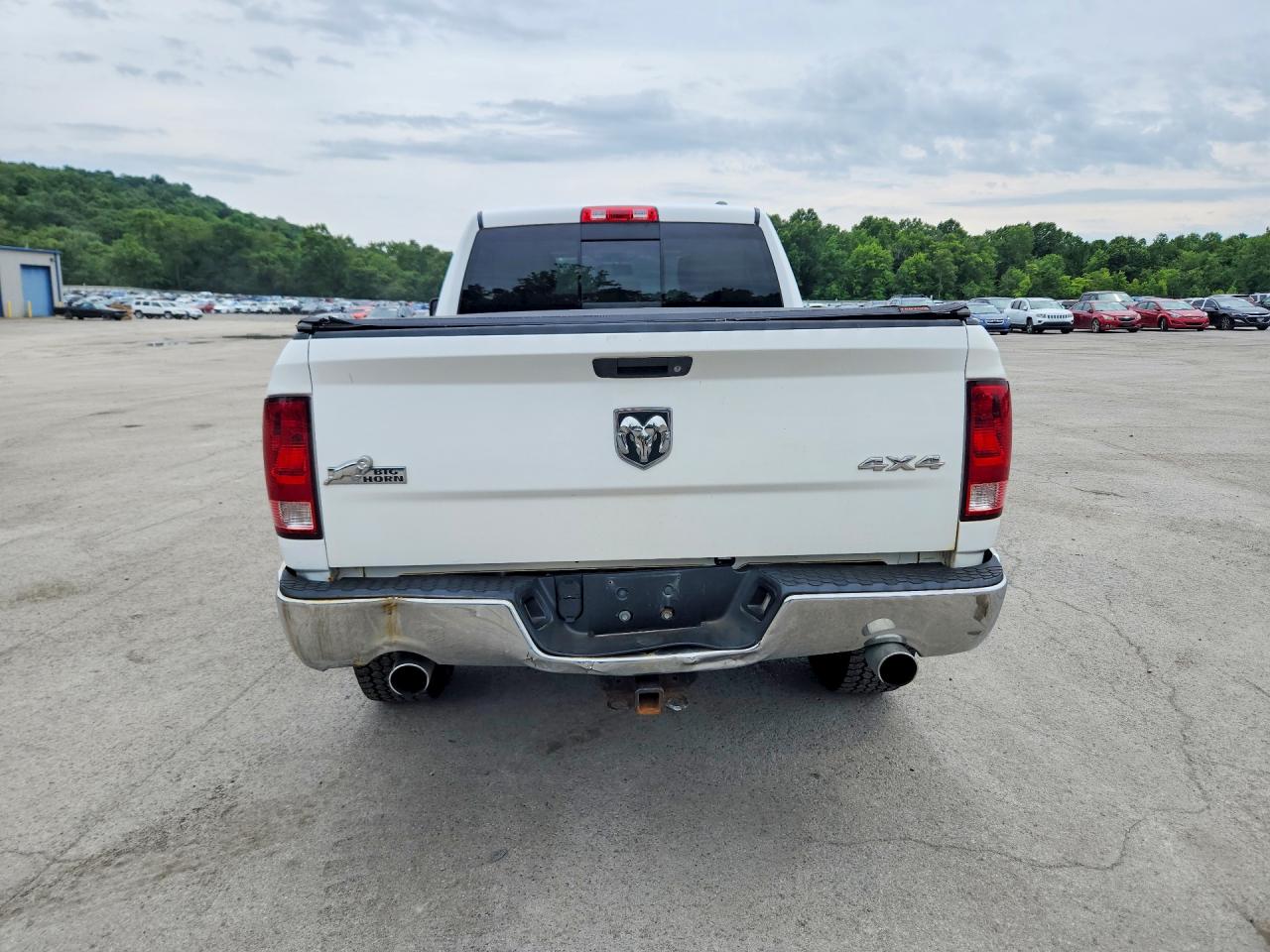 2012 Dodge Ram 1500 Slt White vin: 1C6RD7GT5CS272502