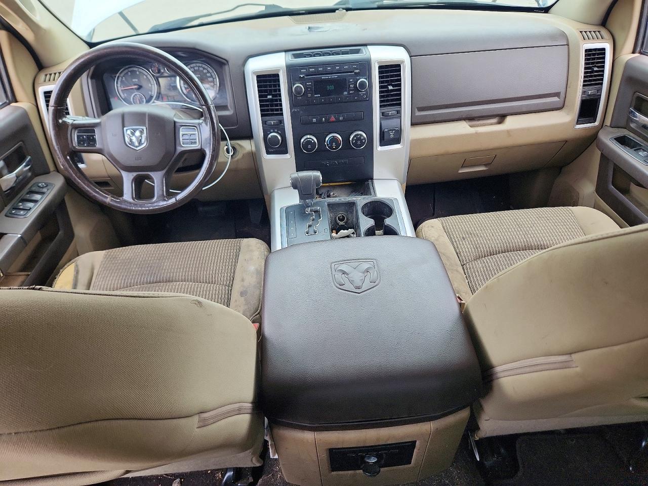 2012 Dodge Ram 1500 Slt White vin: 1C6RD7GT5CS272502