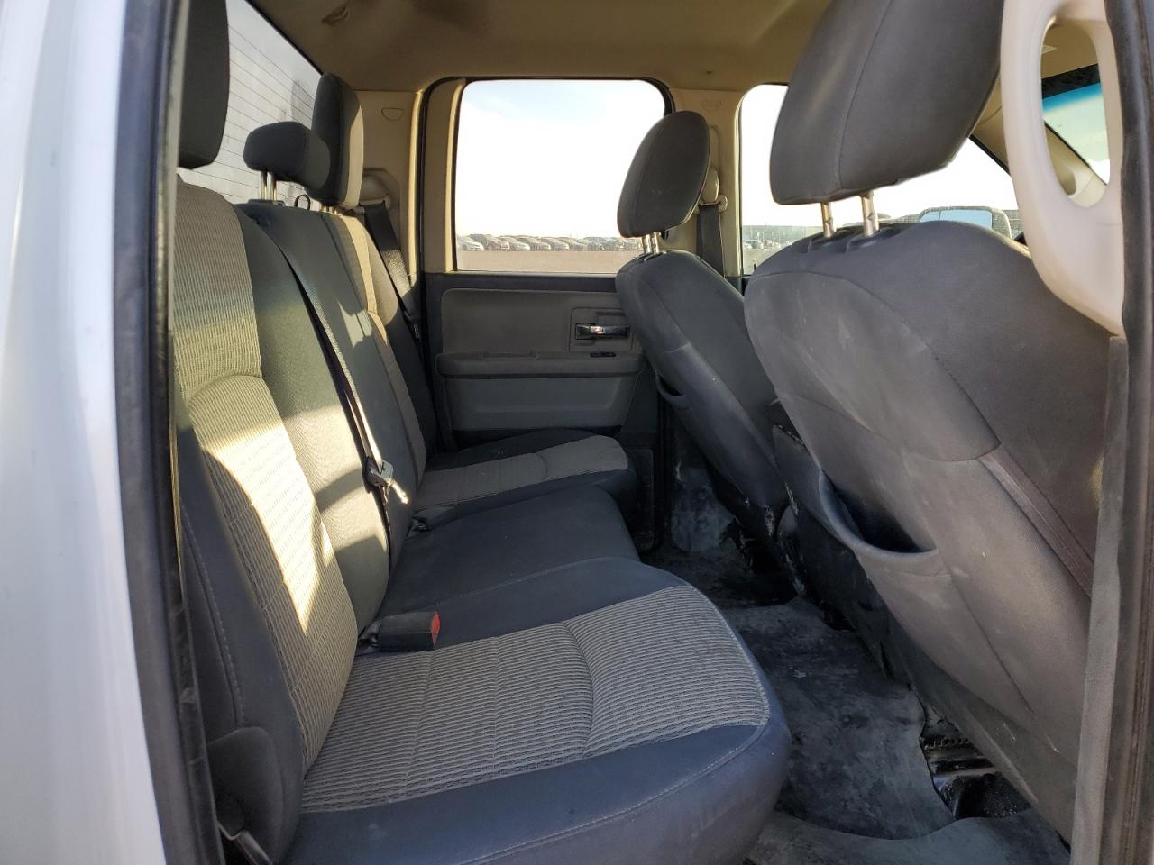 2012 Dodge Ram 1500 Slt White vin: 1C6RD7GT5CS287680