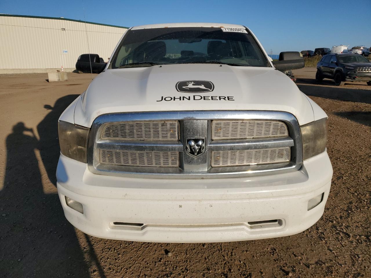 2012 Dodge Ram 1500 Slt White vin: 1C6RD7GT5CS287680
