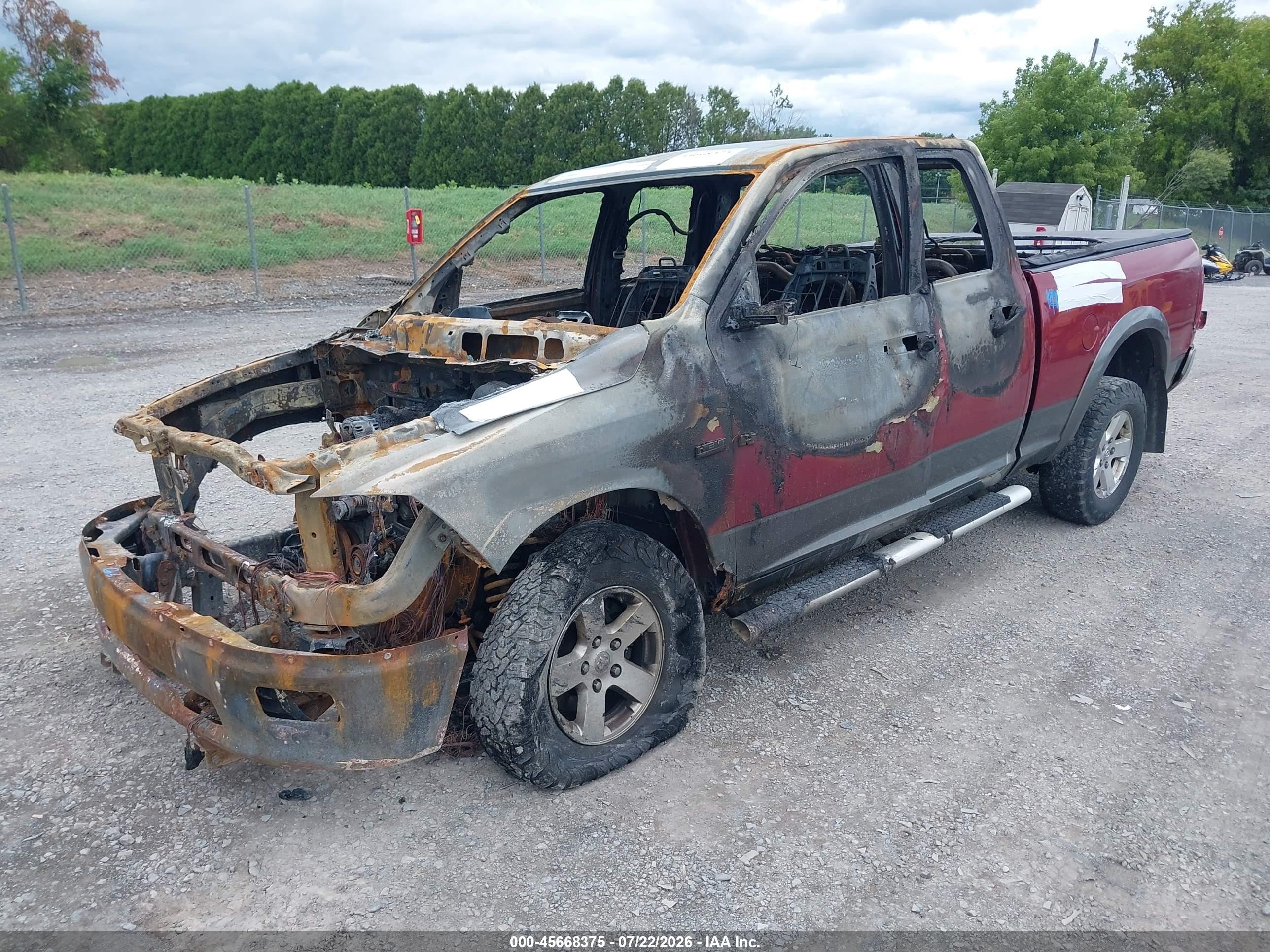 2012 Dodge Ram 1500 Slt Красный vin: 1C6RD7GT6CS118977