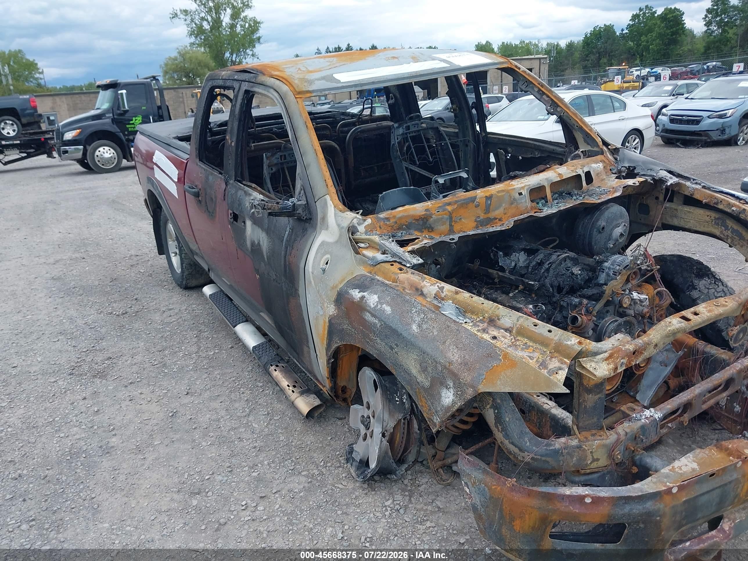 2012 Dodge Ram 1500 Slt Красный vin: 1C6RD7GT6CS118977