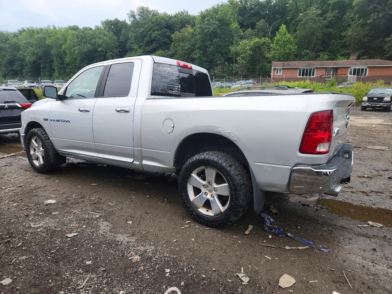 2012 Dodge Ram 1500 Slt Silver vin: 1C6RD7GT6CS162767