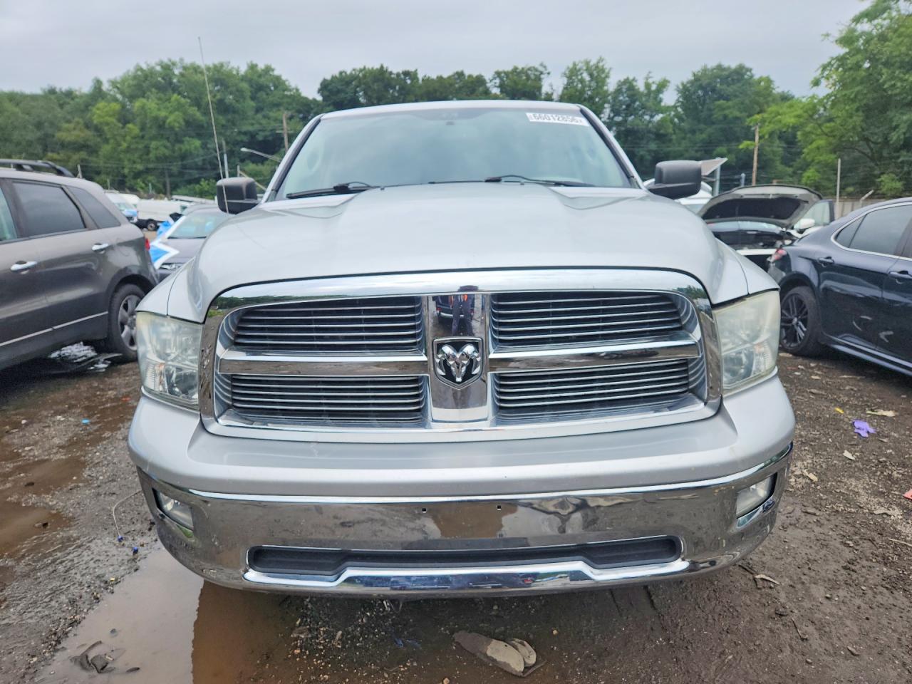 2012 Dodge Ram 1500 Slt Silver vin: 1C6RD7GT6CS162767