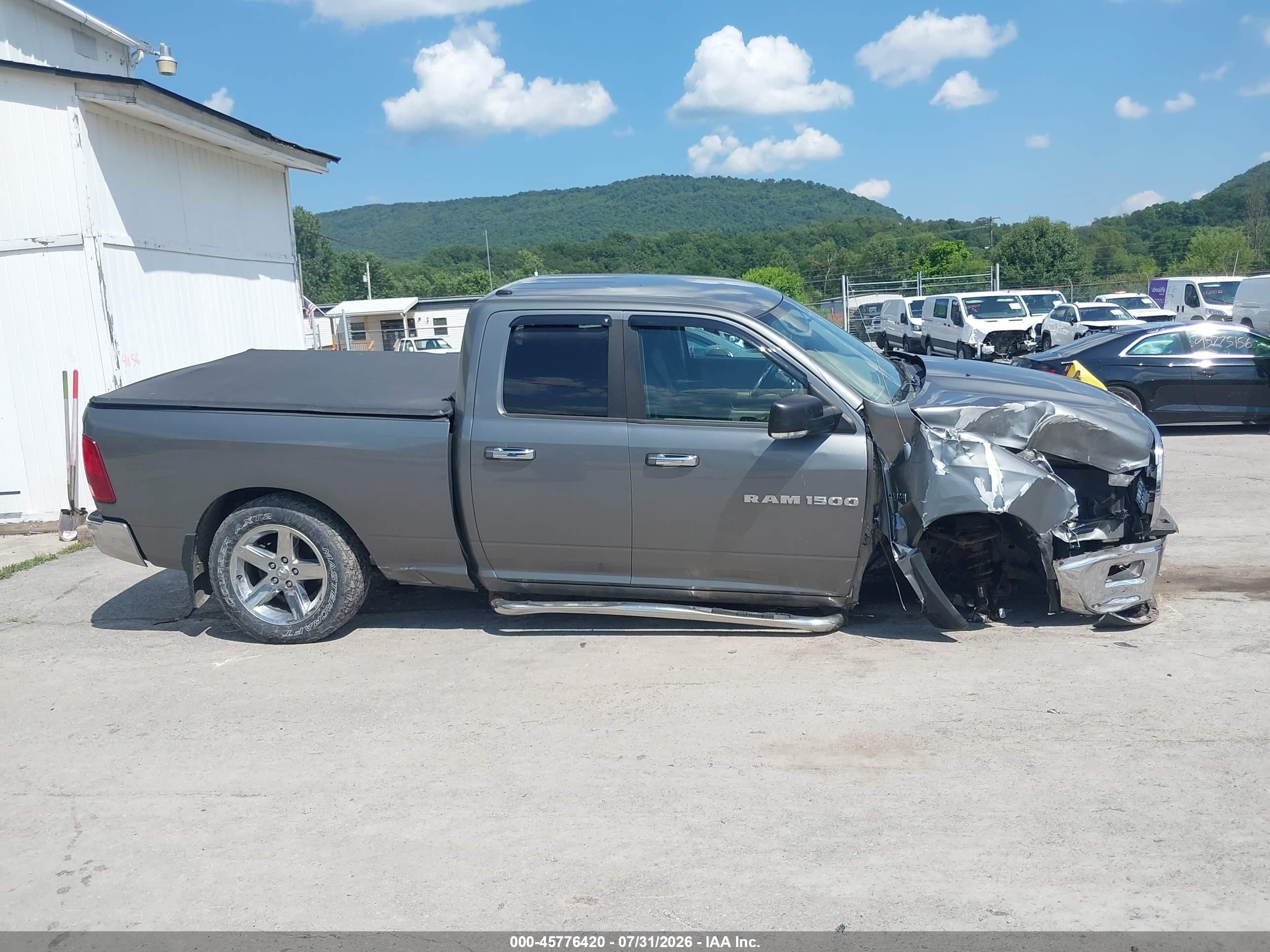2012 Ram 1500 Big Horn Gray vin: 1C6RD7GT7CS138221