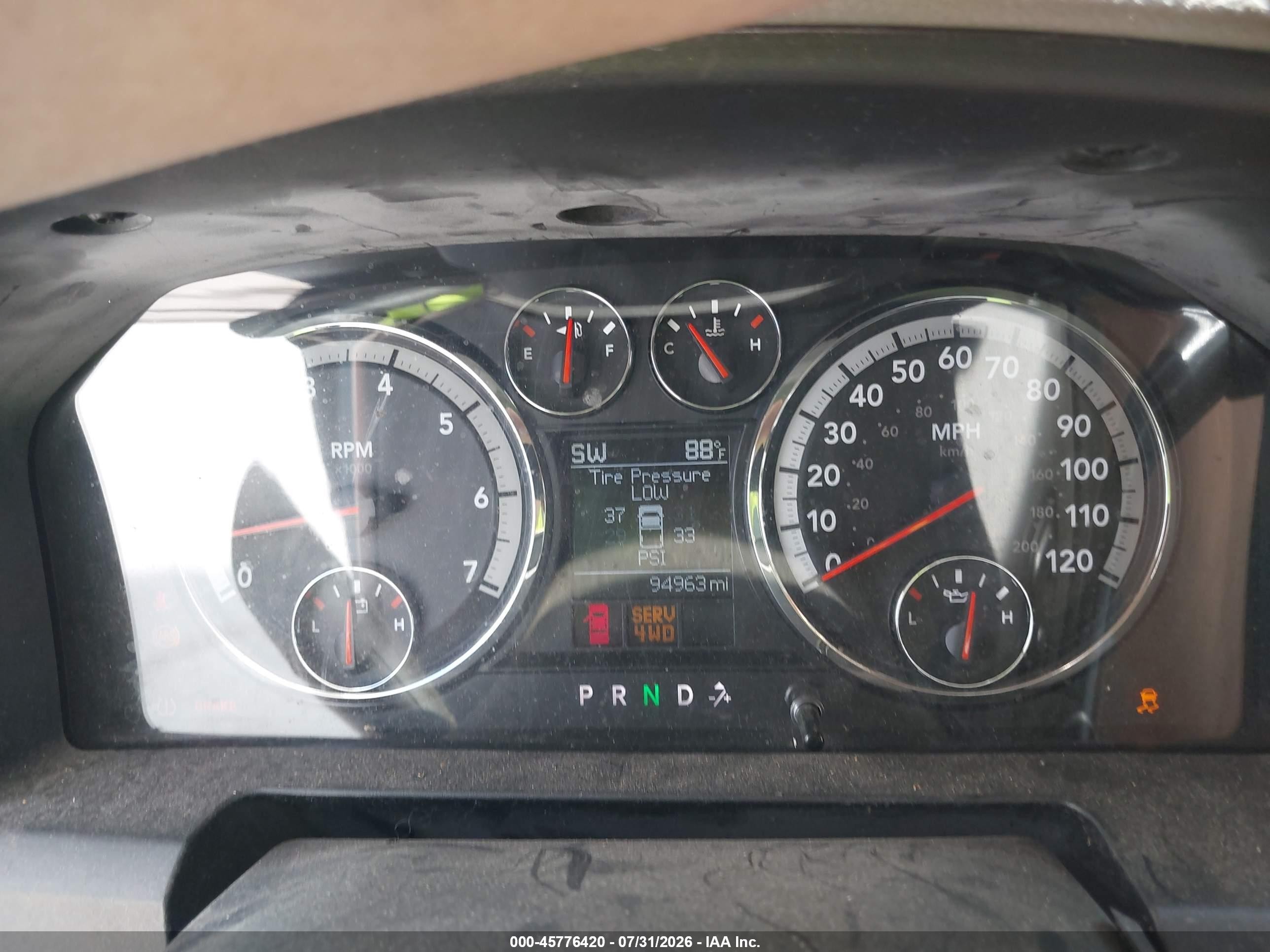 2012 Ram 1500 Big Horn Gray vin: 1C6RD7GT7CS138221