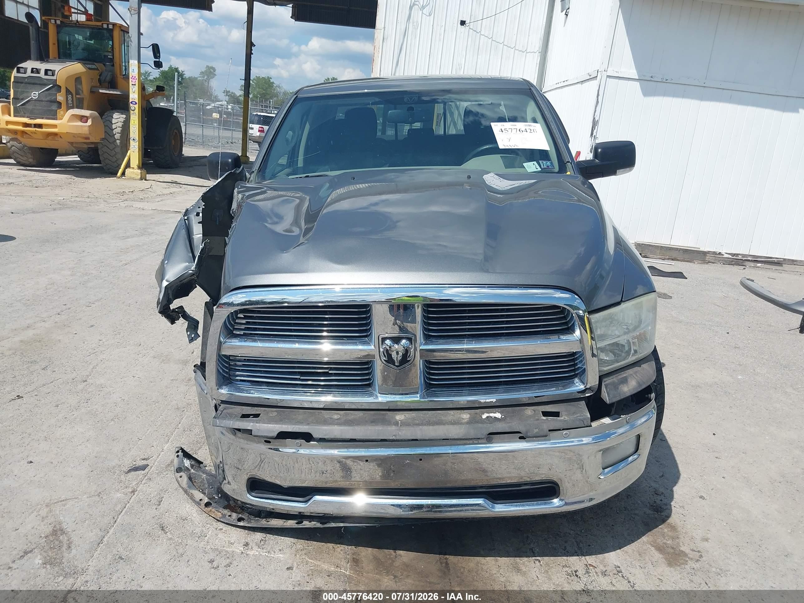 2012 Ram 1500 Big Horn Gray vin: 1C6RD7GT7CS138221