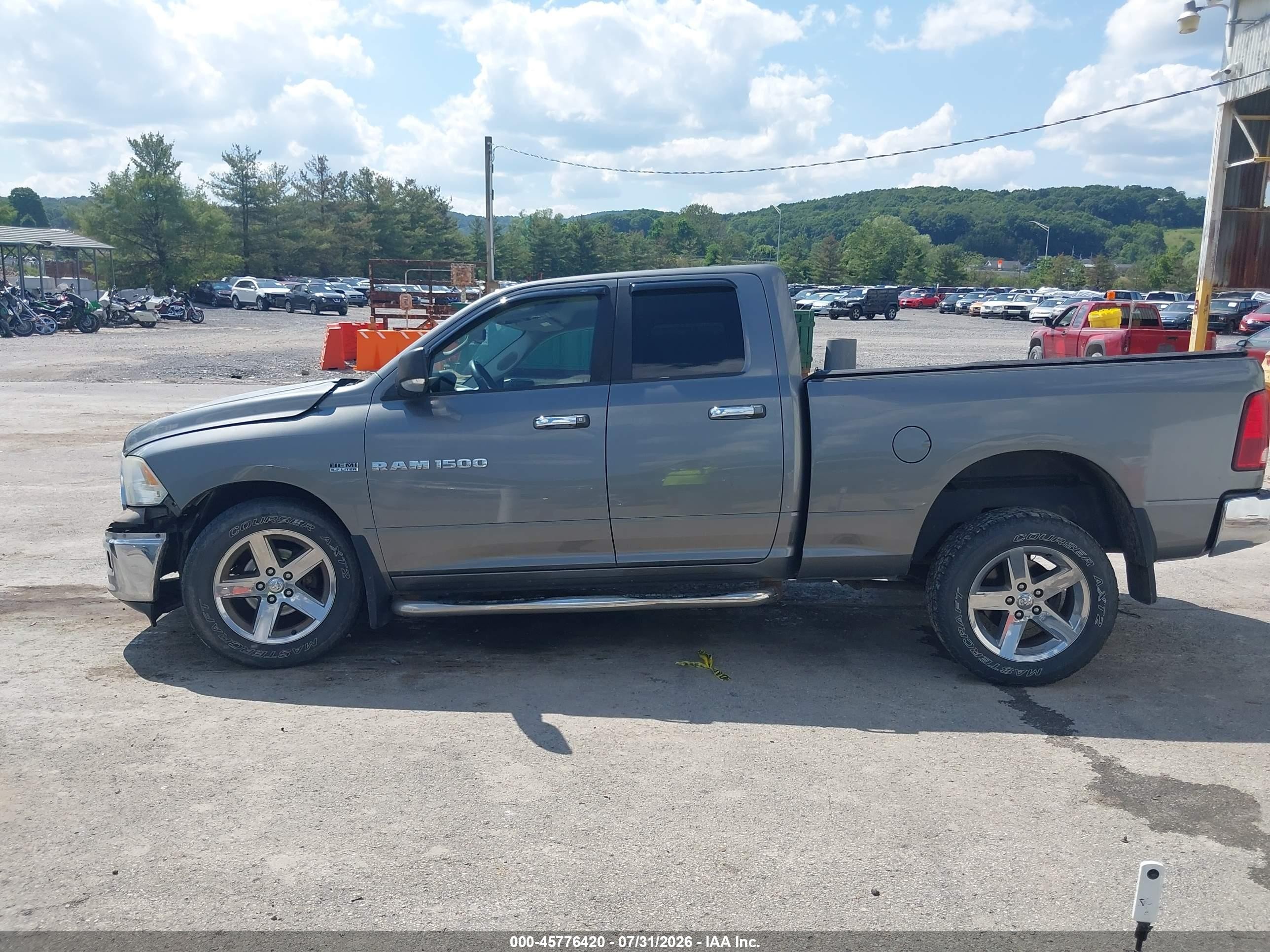 2012 Ram 1500 Big Horn Gray vin: 1C6RD7GT7CS138221