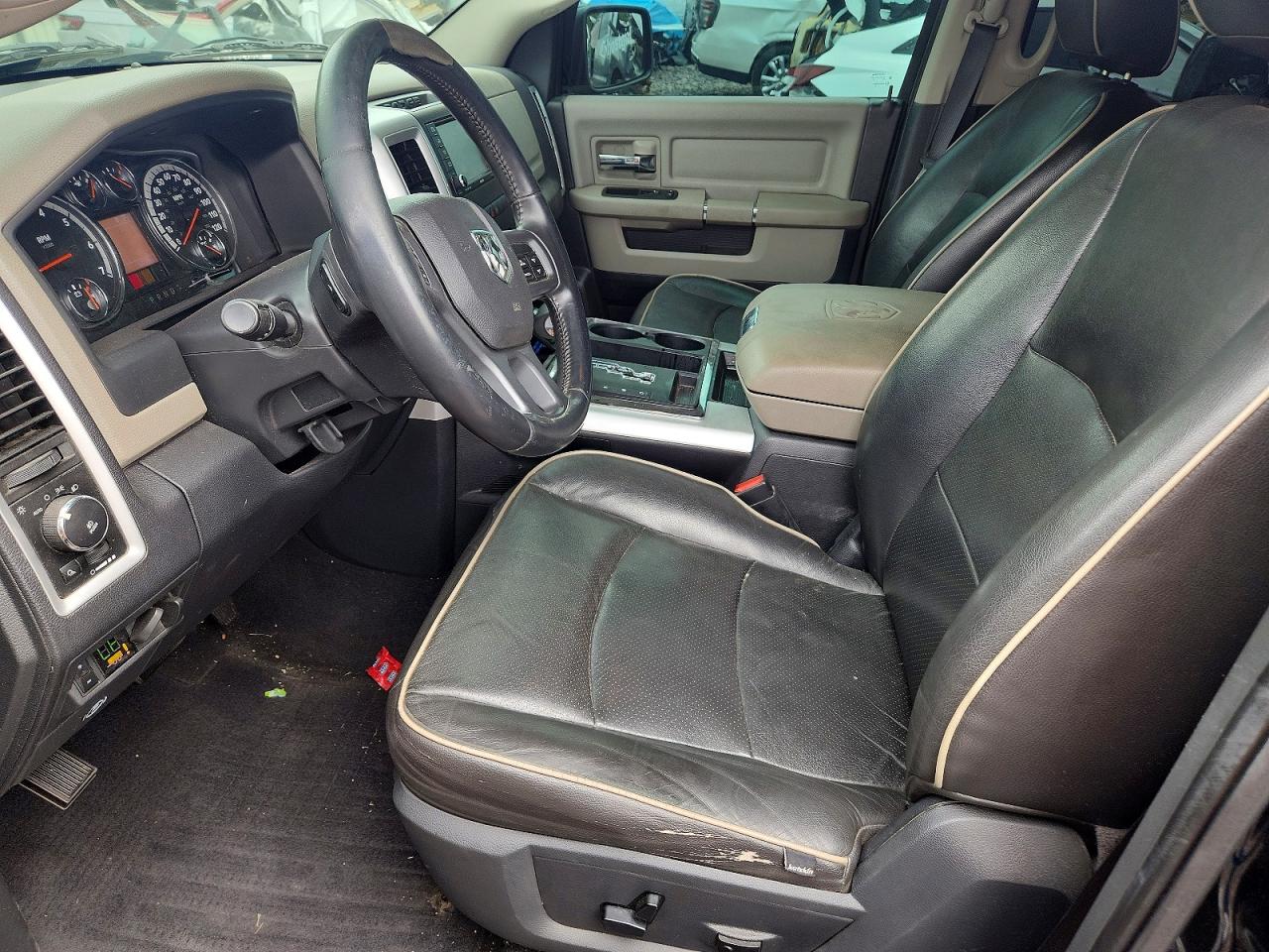 2012 Dodge Ram 1500 Slt Black vin: 1C6RD7GT7CS184437