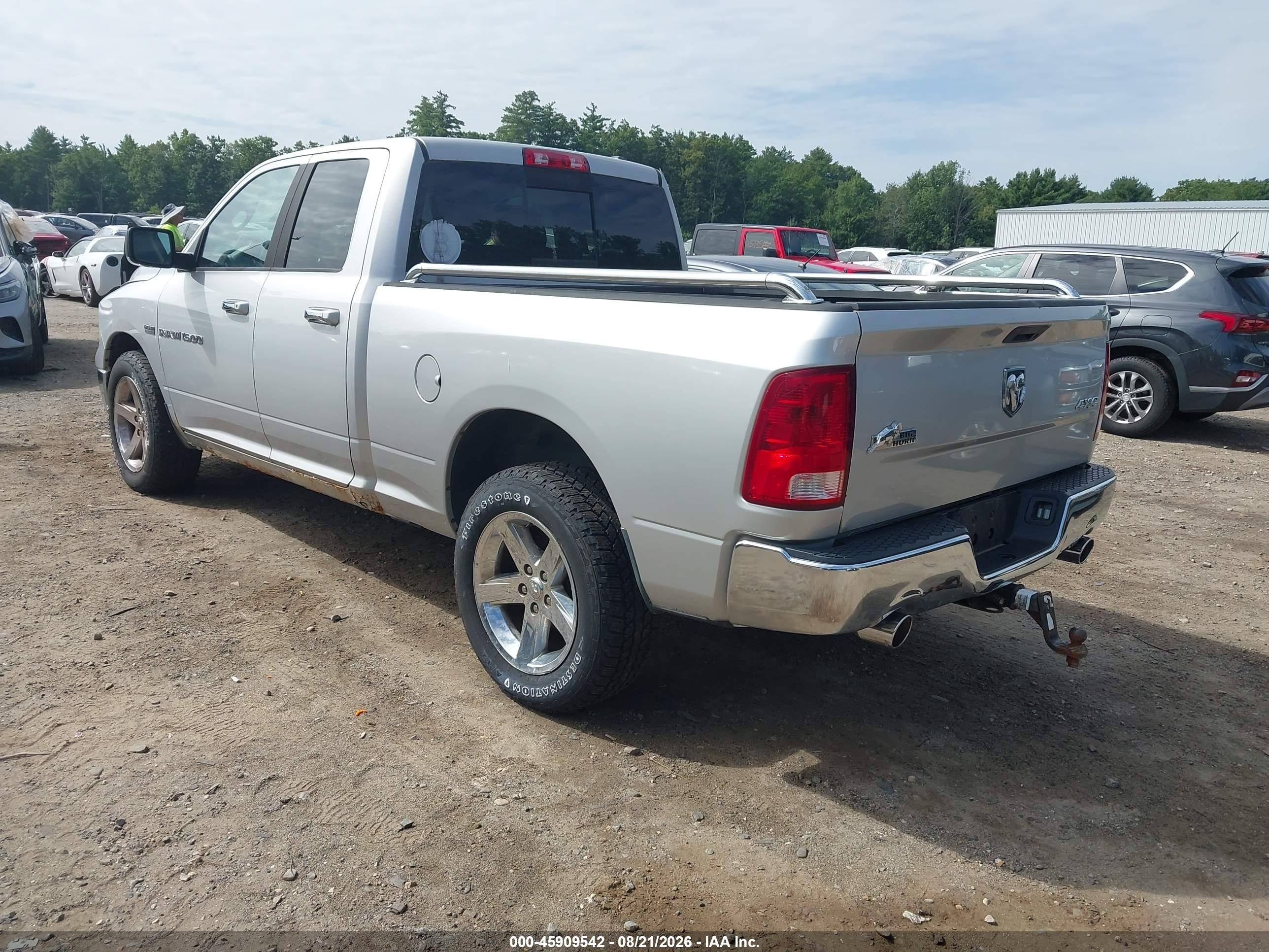 2012 Ram 1500 Big Horn Gray vin: 1C6RD7GT7CS187869