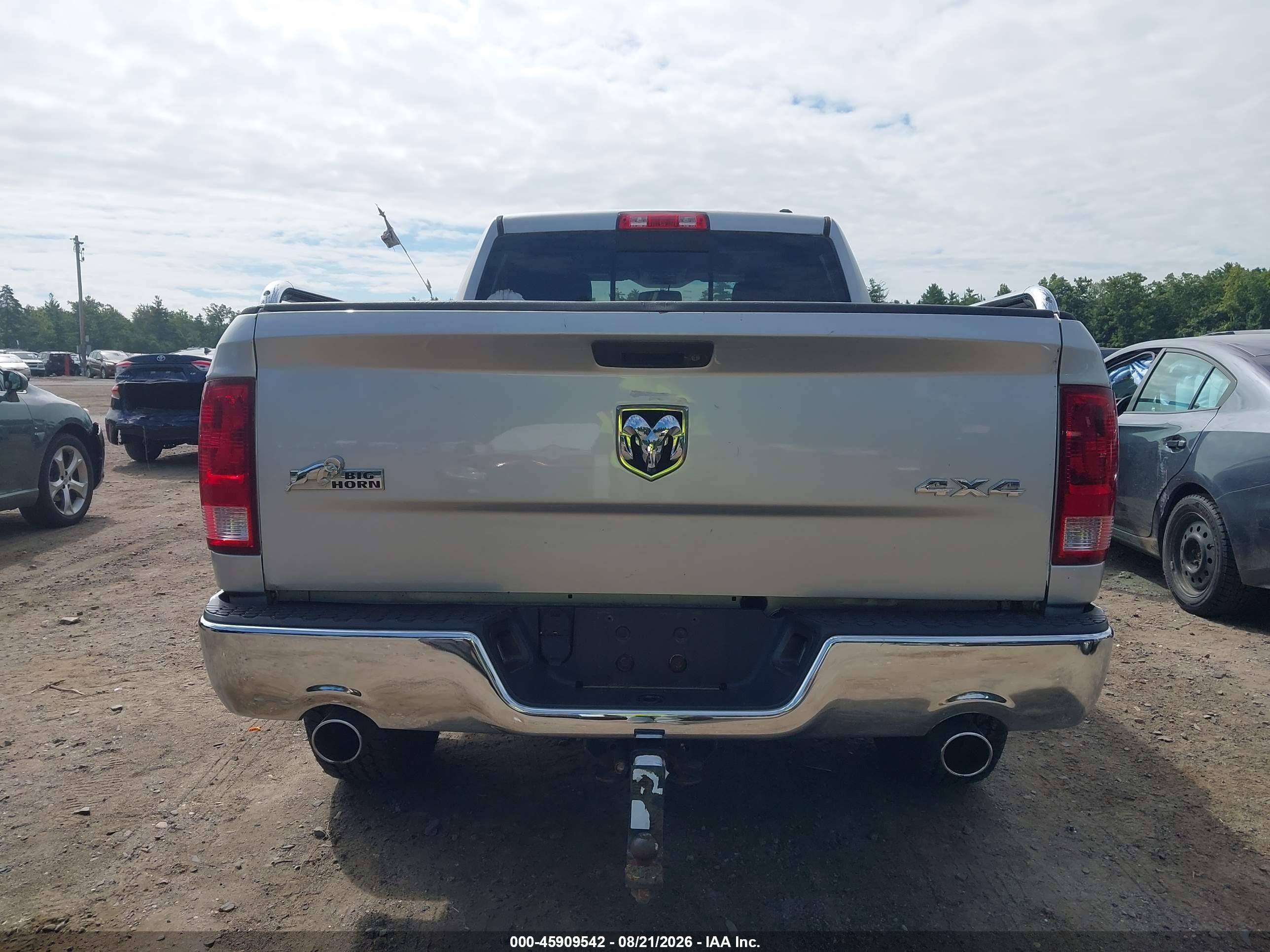 2012 Ram 1500 Big Horn Gray vin: 1C6RD7GT7CS187869