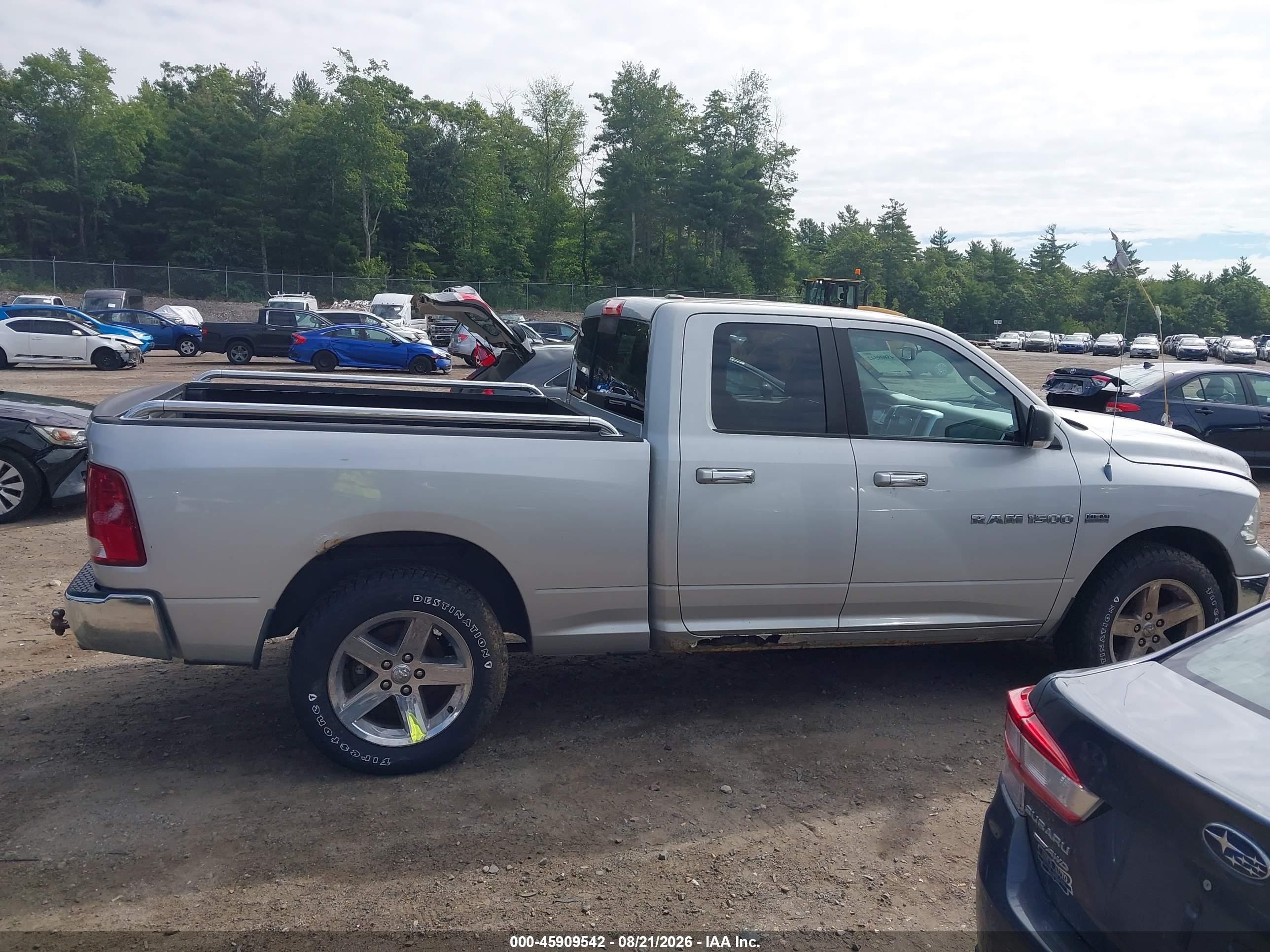 2012 Ram 1500 Big Horn Gray vin: 1C6RD7GT7CS187869
