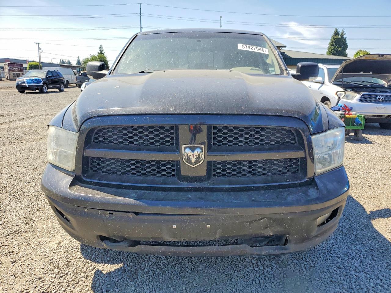 2012 Dodge 1500 Black vin: 1C6RD7GT7CS222314
