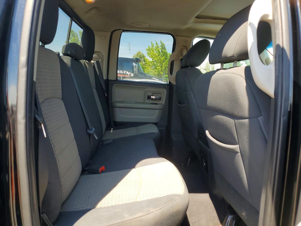 2012 Dodge 1500 Black vin: 1C6RD7GT7CS222314