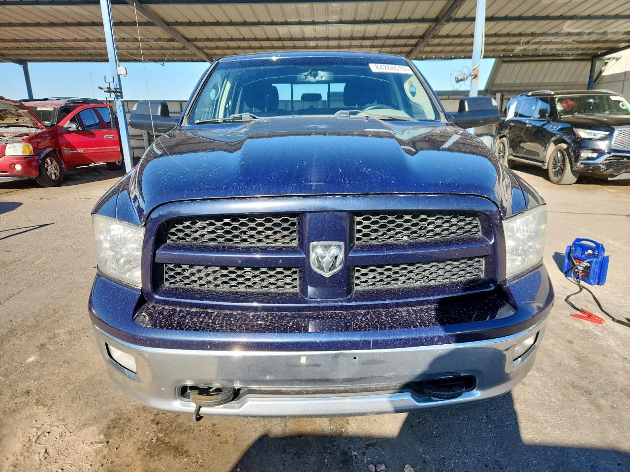 2012 Dodge Ram 1500 Slt Blue vin: 1C6RD7GT7CS250730