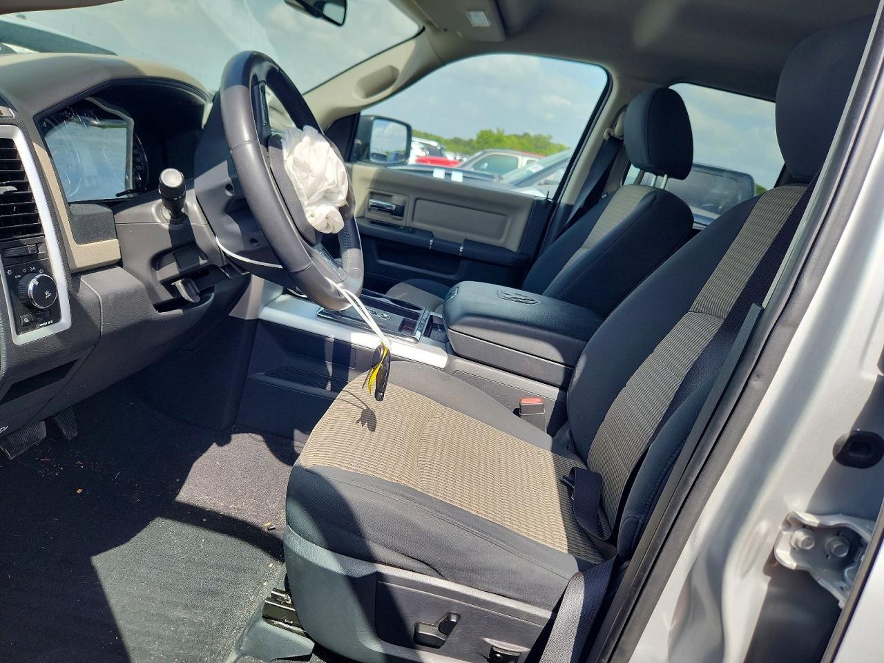2012 Dodge Ram 1500 Slt Silver vin: 1C6RD7GT7CS303975