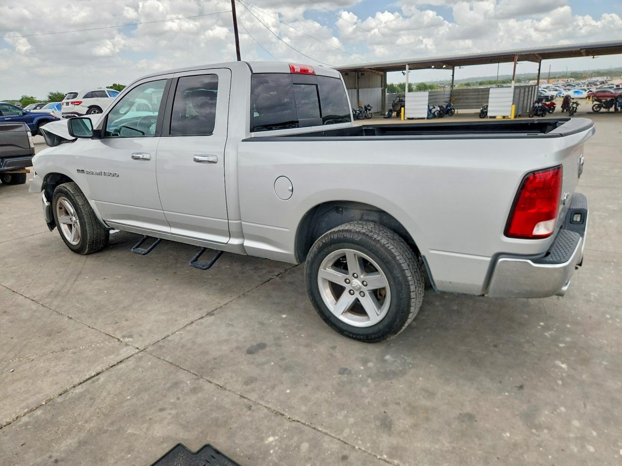 2012 Dodge Ram 1500 Slt Silver vin: 1C6RD7GT7CS303975