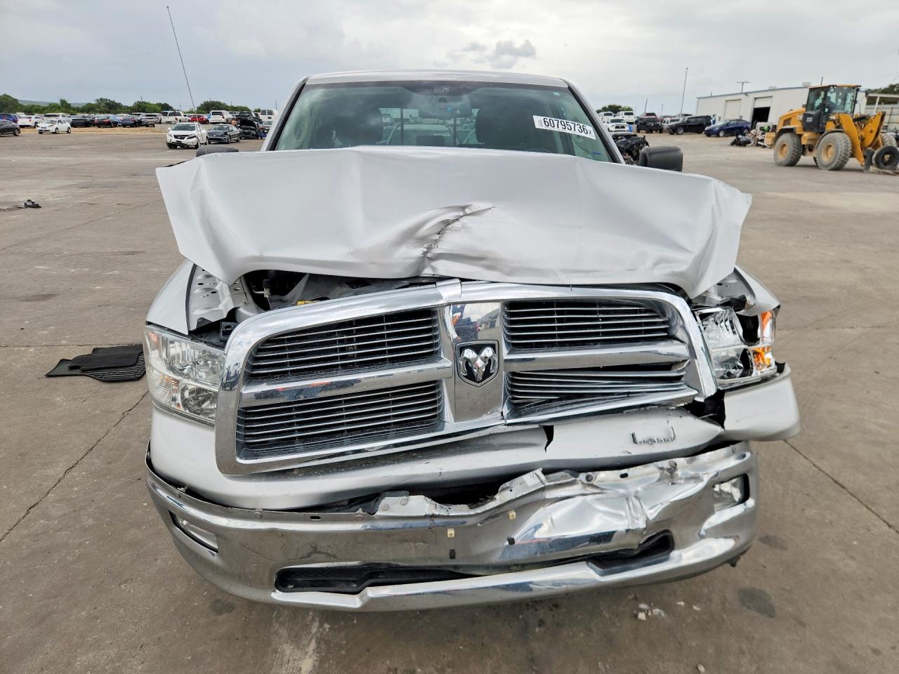 2012 Dodge Ram 1500 Slt Silver vin: 1C6RD7GT7CS303975