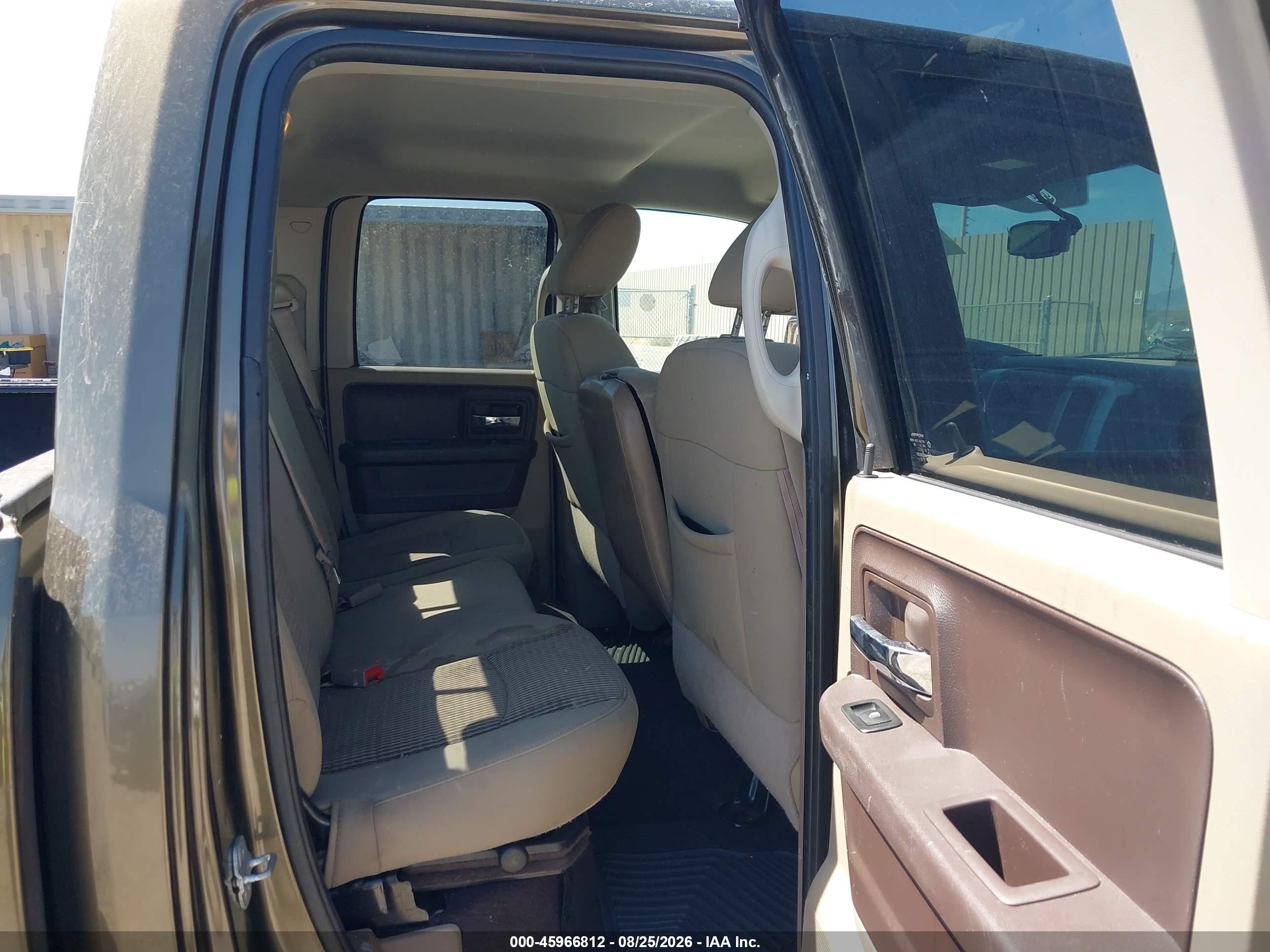 2012 Ram 1500 Big Horn Green vin: 1C6RD7GT7CS329038
