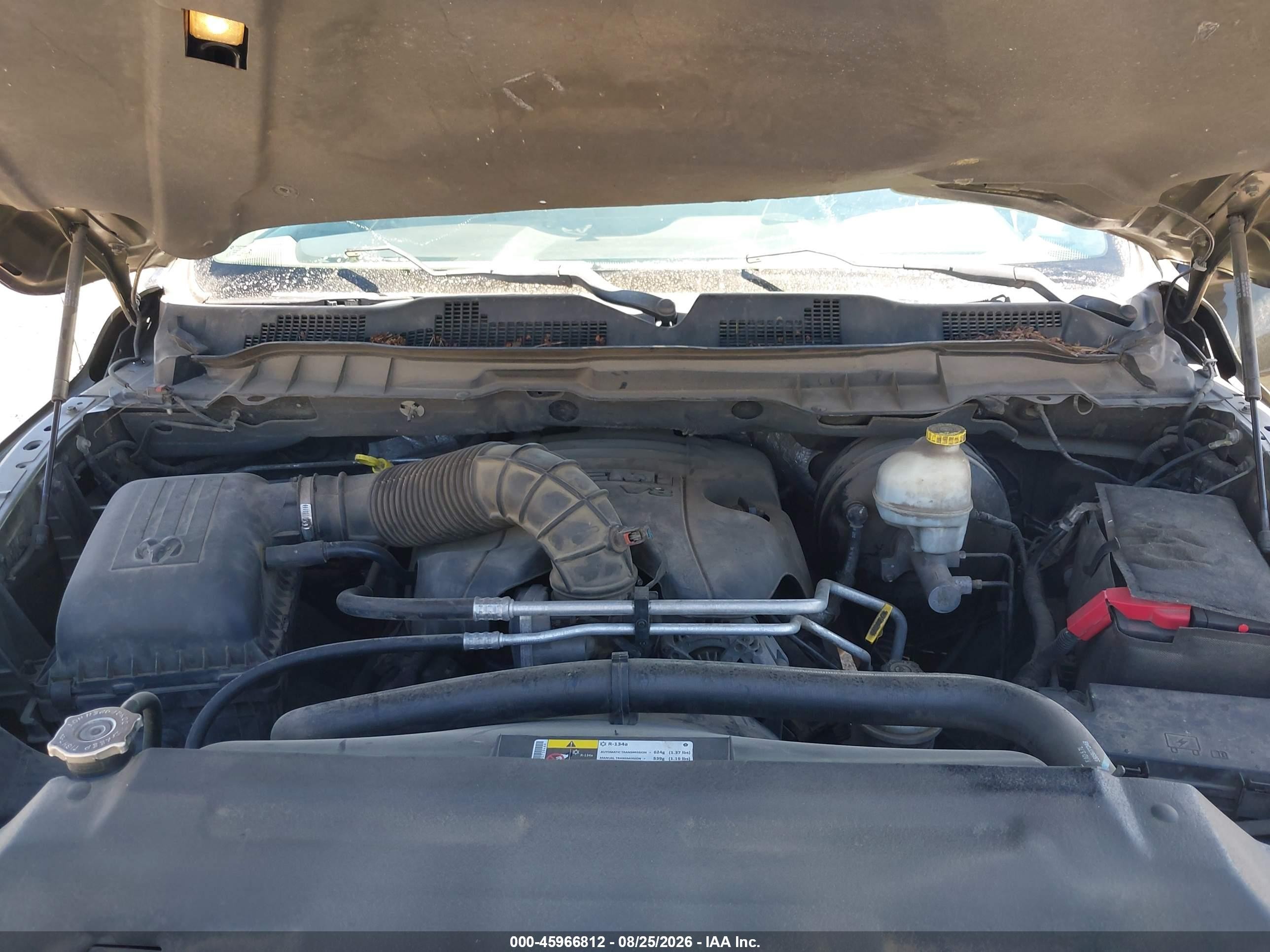 2012 Ram 1500 Big Horn Green vin: 1C6RD7GT7CS329038