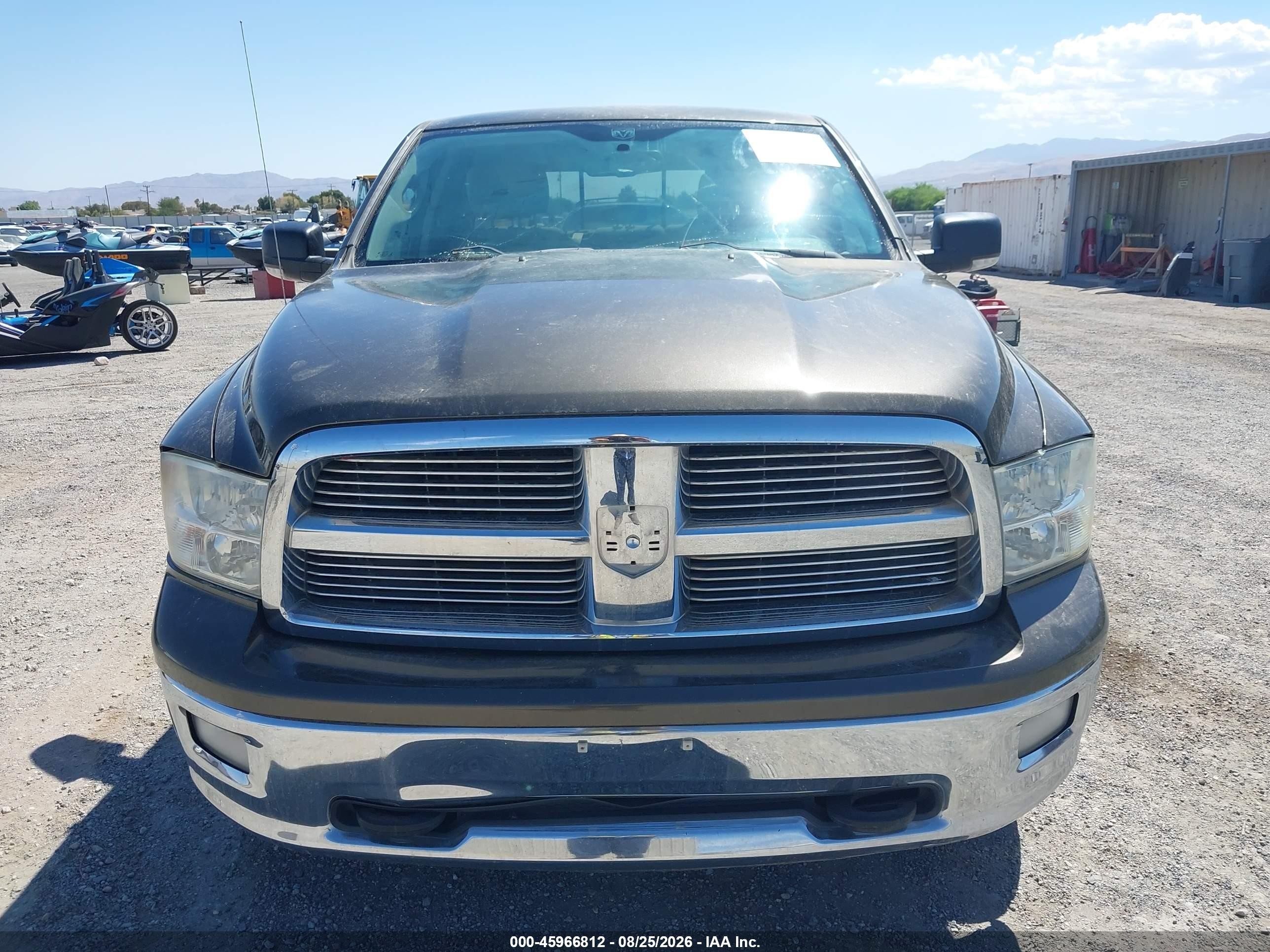 2012 Ram 1500 Big Horn Green vin: 1C6RD7GT7CS329038