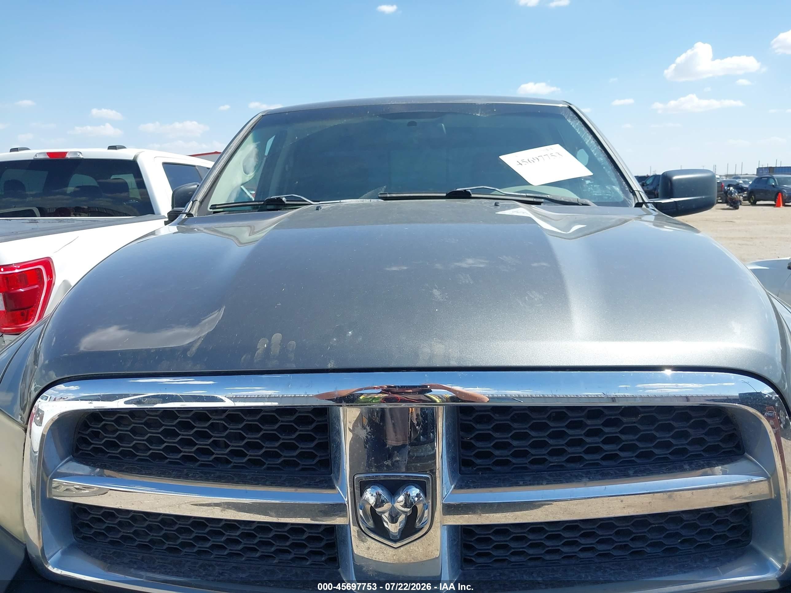 2012 Ram 1500 Lone Star Gray vin: 1C6RD7GT8CS122206