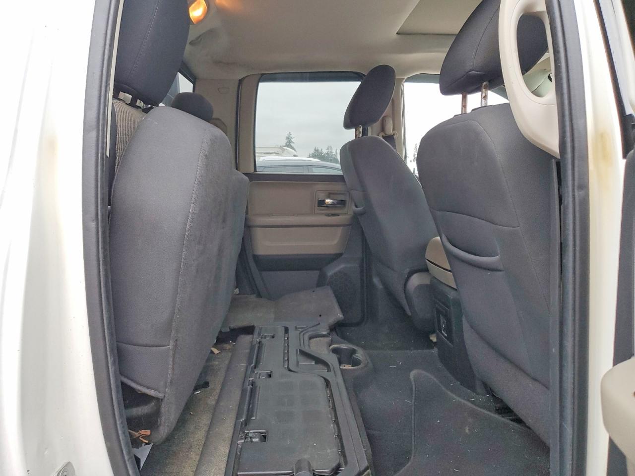 2012 Dodge Ram 1500 Slt White vin: 1C6RD7GT8CS132069