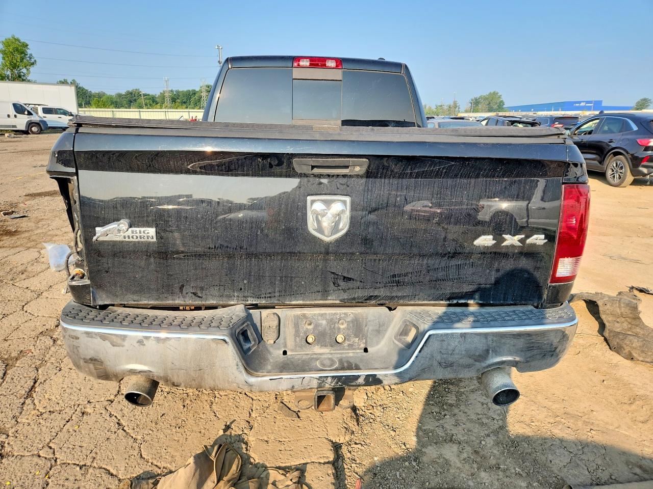 2012 Dodge Ram 1500 Slt Black vin: 1C6RD7GT8CS229708