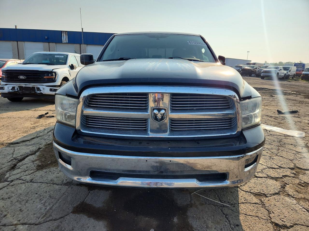 2012 Dodge Ram 1500 Slt Black vin: 1C6RD7GT8CS229708