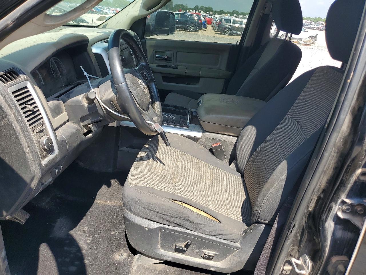 2012 Dodge Ram 1500 Slt Черный vin: 1C6RD7GT8CS252549