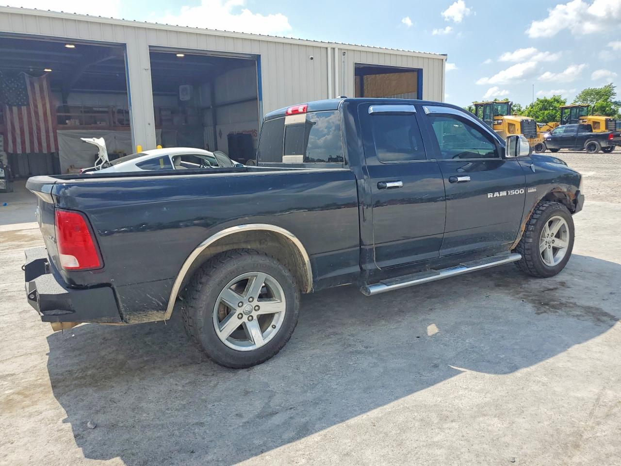 2012 Dodge Ram 1500 Slt Черный vin: 1C6RD7GT8CS252549