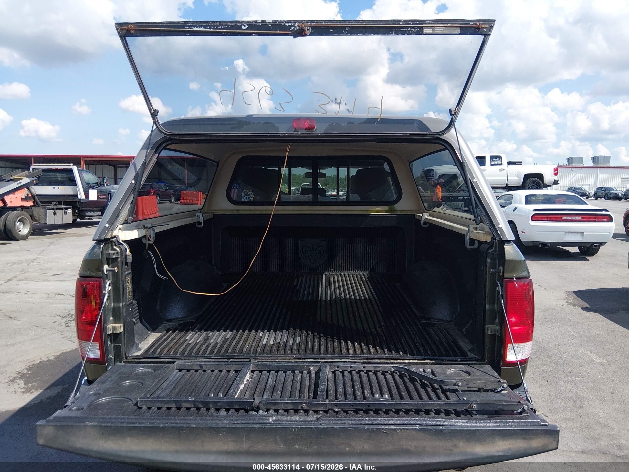2012 Ram 1500 Big Horn Green vin: 1C6RD7GT8CS328884