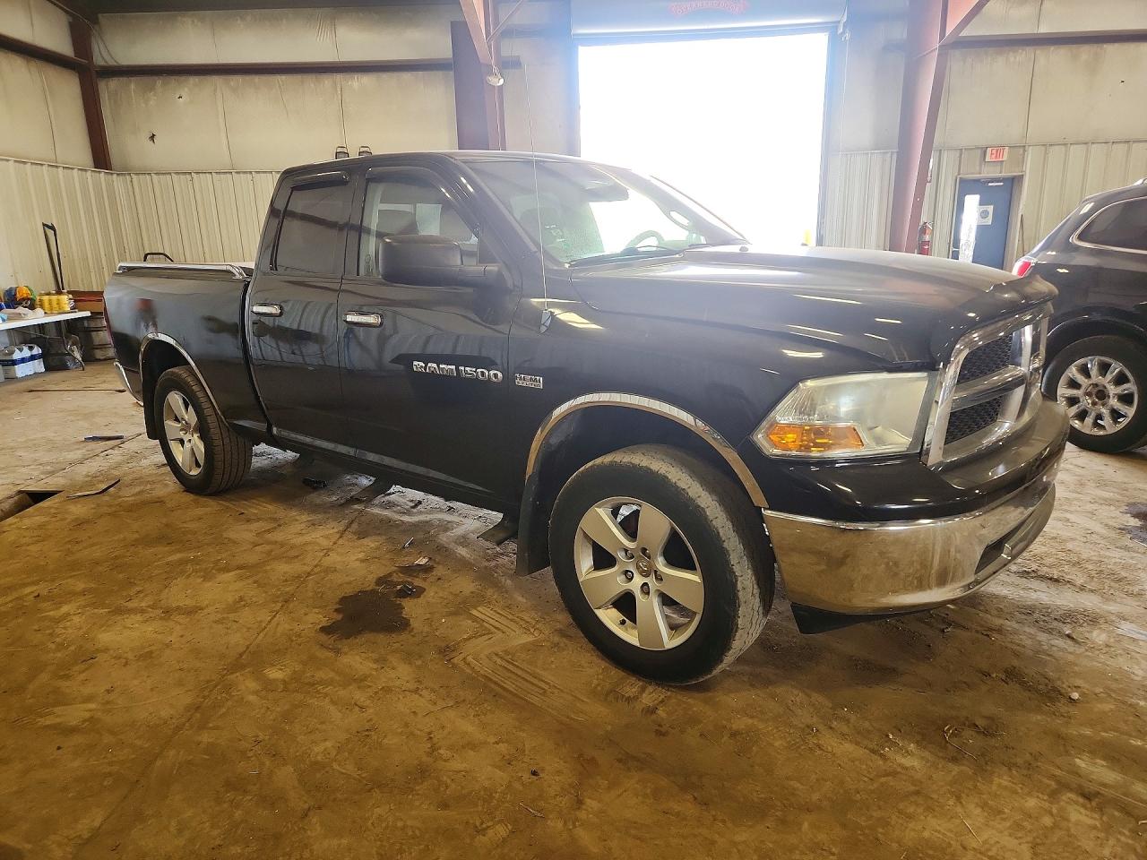 2012 Dodge Ram 1500 Slt Black vin: 1C6RD7GT9CS103261