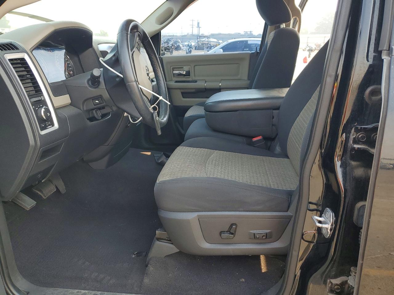 2012 Dodge Ram 1500 Slt Black vin: 1C6RD7GT9CS177019