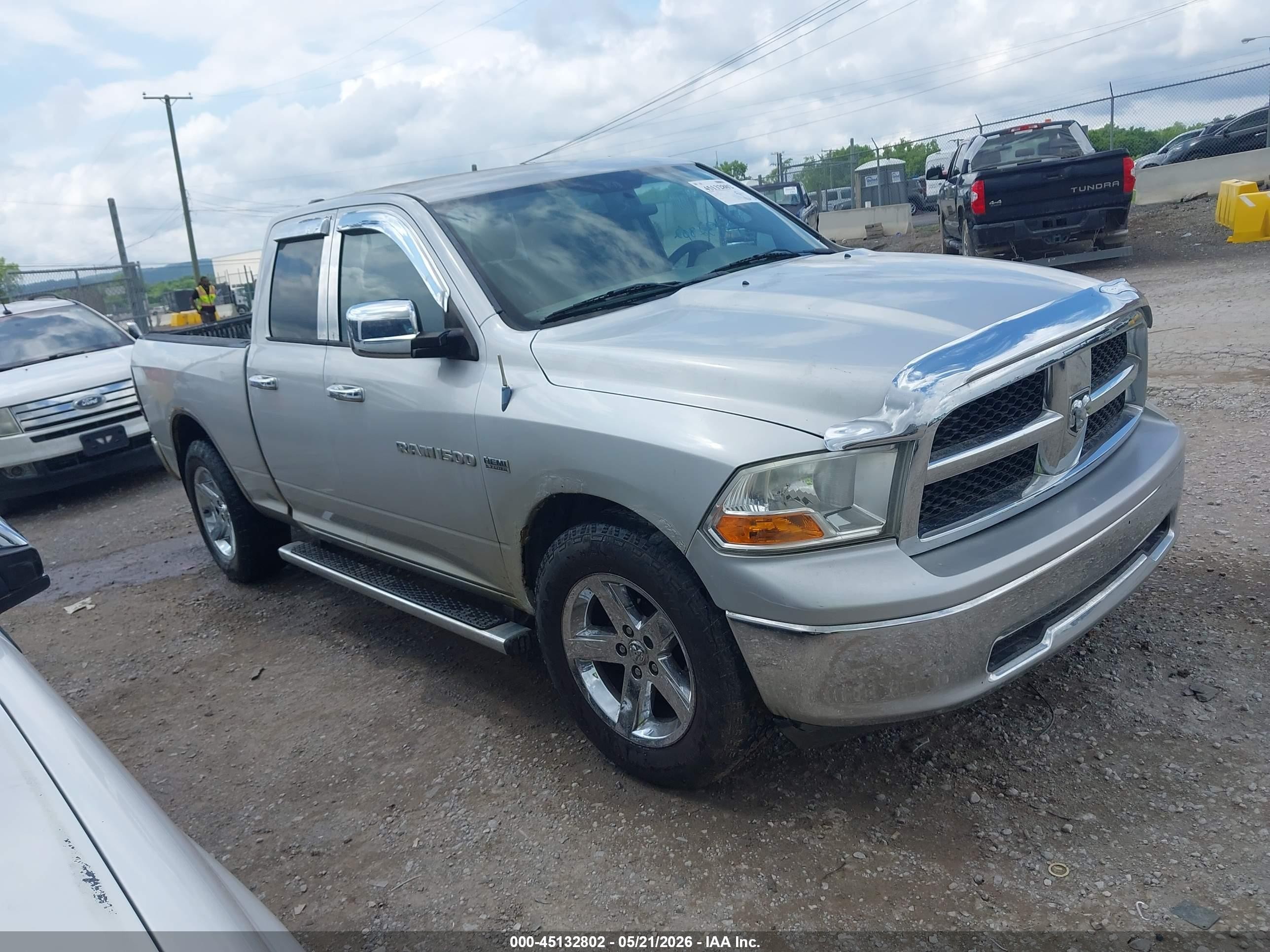 2012 Ram 1500 Slt Silver vin: 1C6RD7GT9CS249708