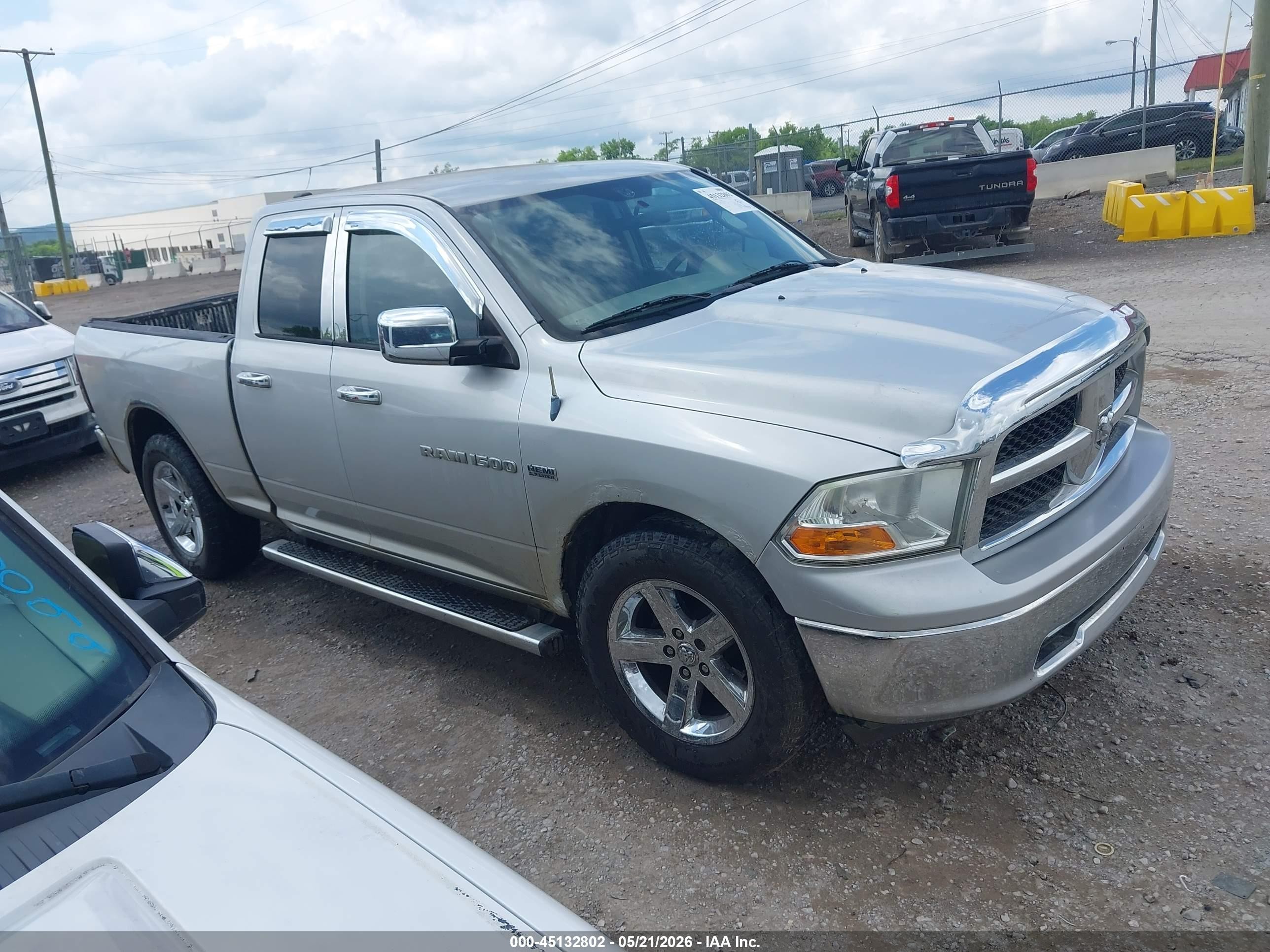 2012 Ram 1500 Slt Silver vin: 1C6RD7GT9CS249708