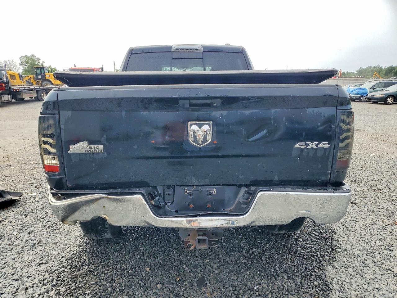 2012 Dodge Ram 1500 Slt Black vin: 1C6RD7GT9CS258313