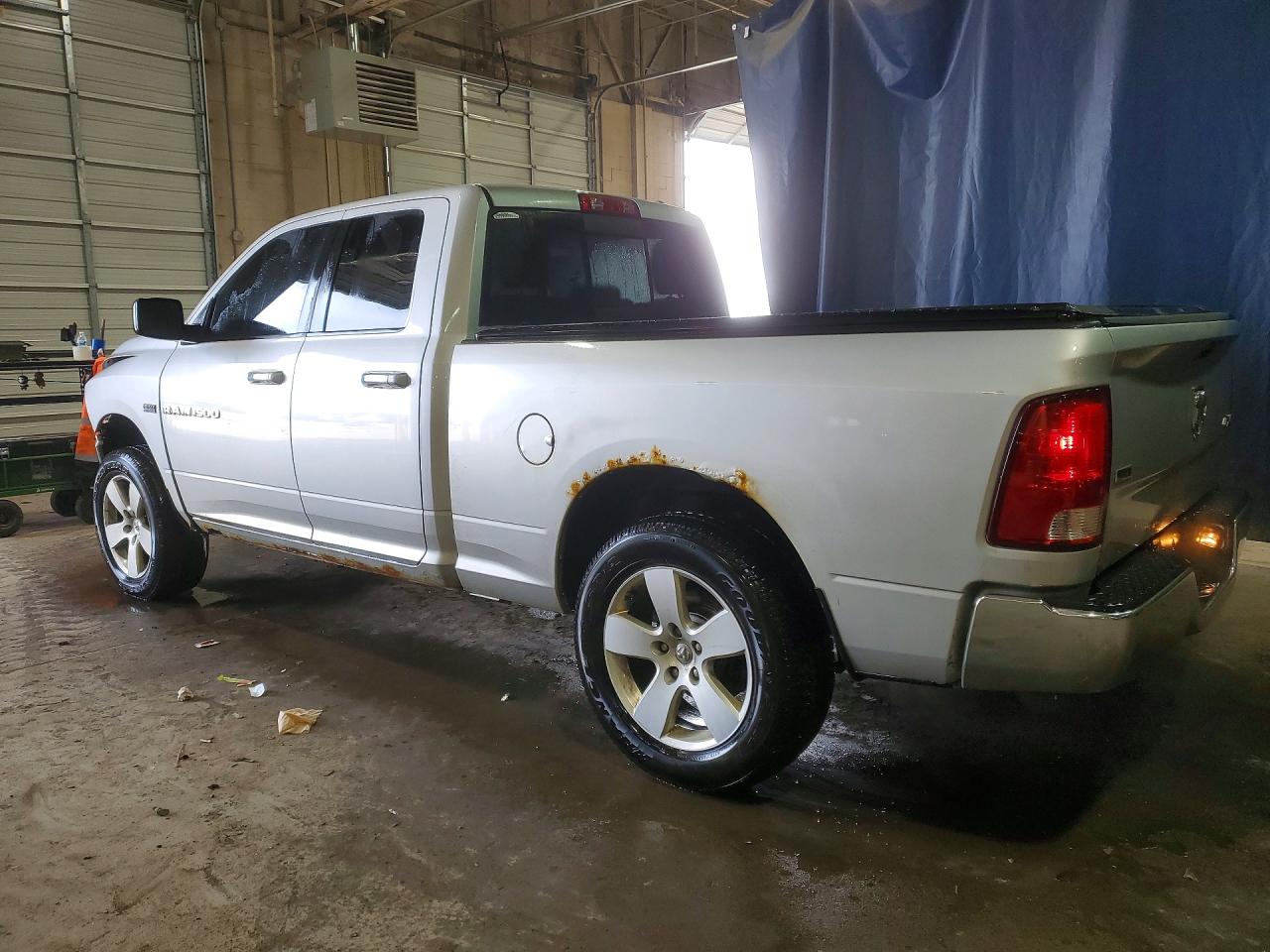 2012 Dodge Ram 1500 Slt Silver vin: 1C6RD7GT9CS298018
