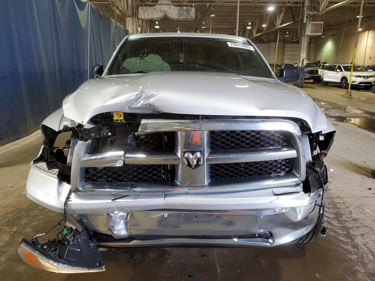 2012 Dodge Ram 1500 Slt Silver vin: 1C6RD7GT9CS298018