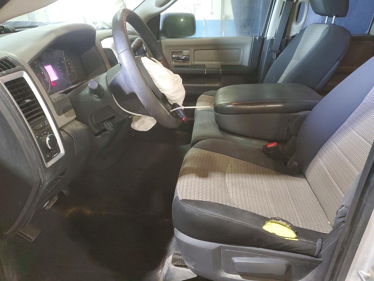 2012 Dodge Ram 1500 Slt Silver vin: 1C6RD7GT9CS298018