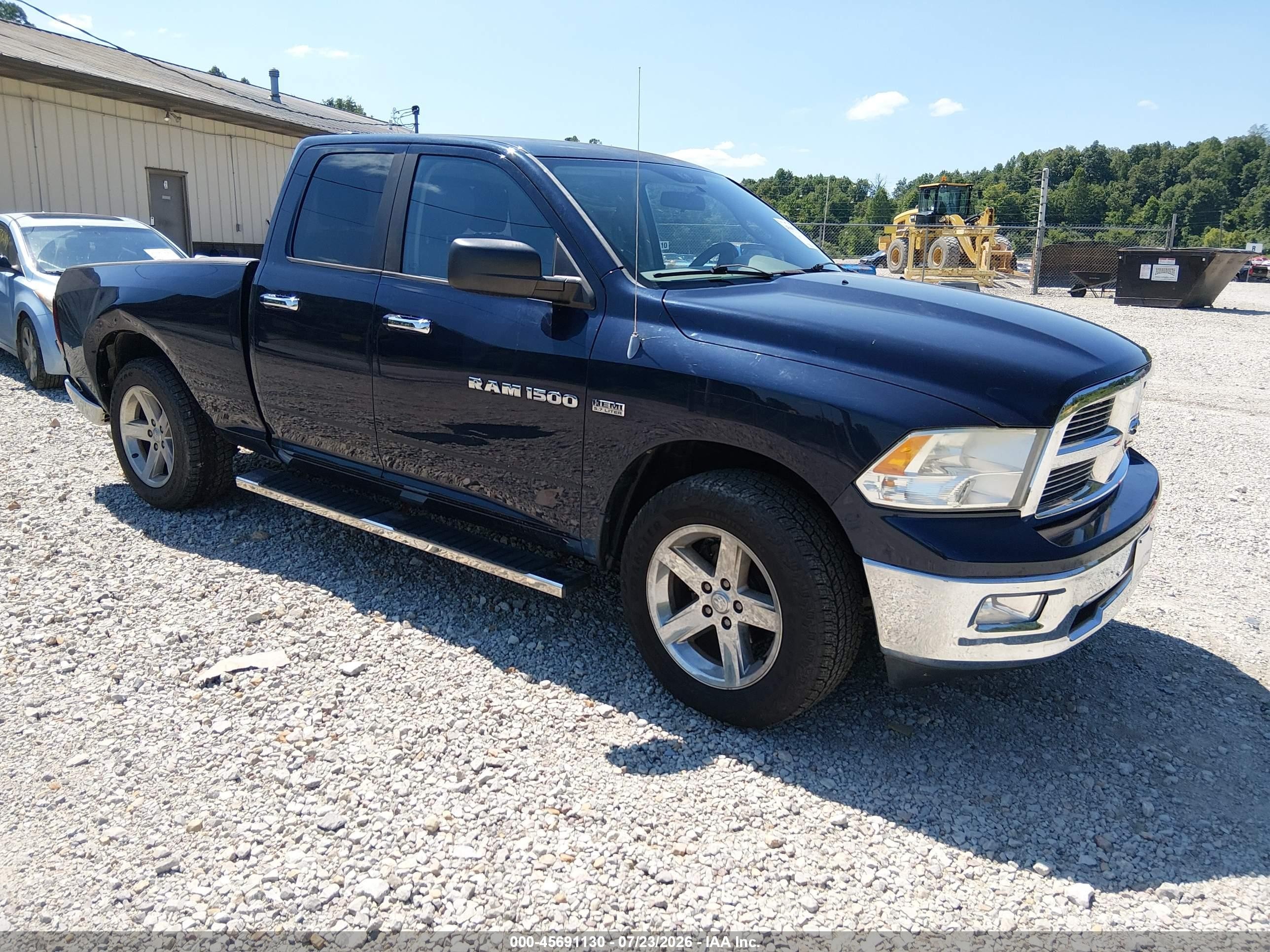 2012 Ram 1500 Big Horn Blue vin: 1C6RD7GT9CS315318